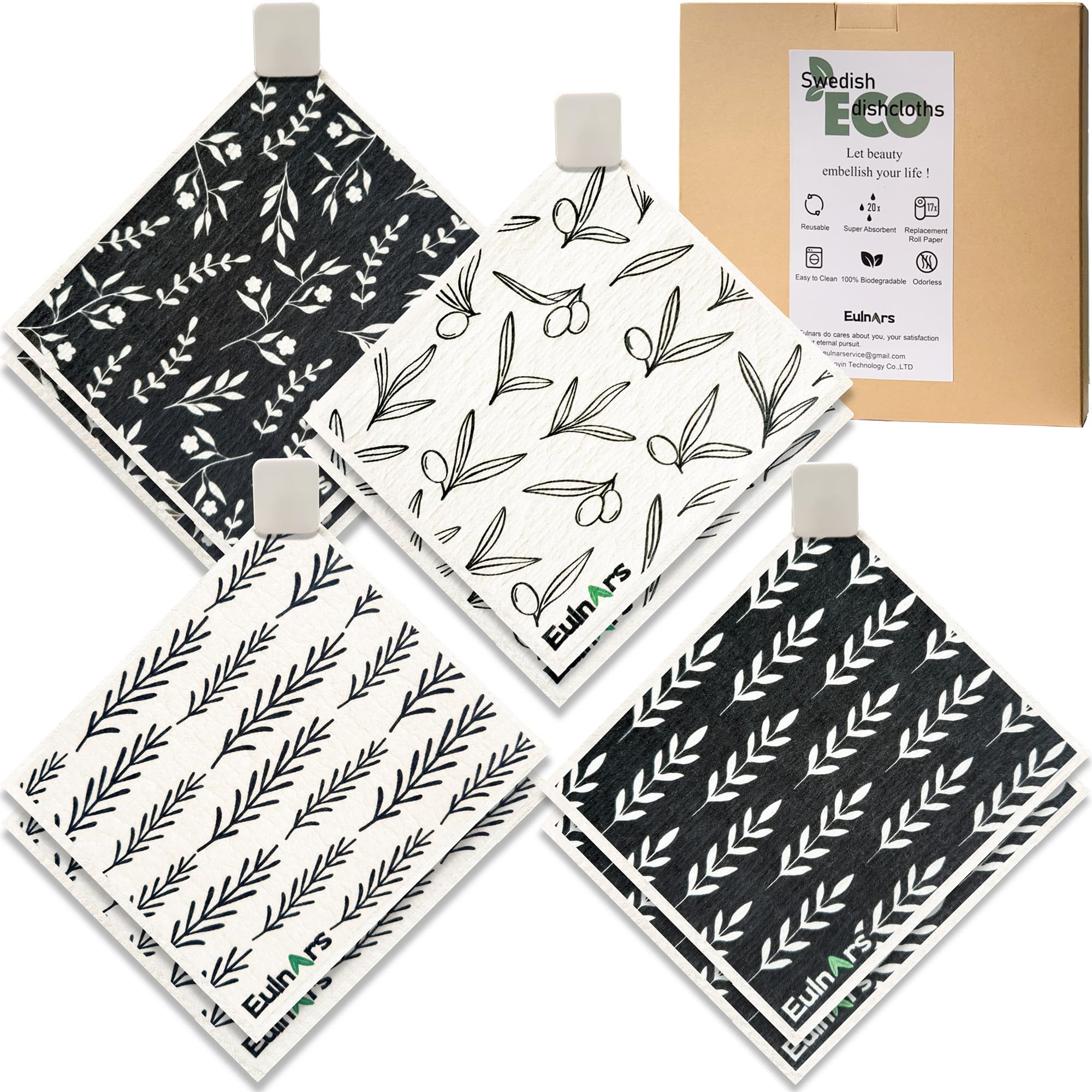 Swedish Dishcloths for Kitchen (8 Count)