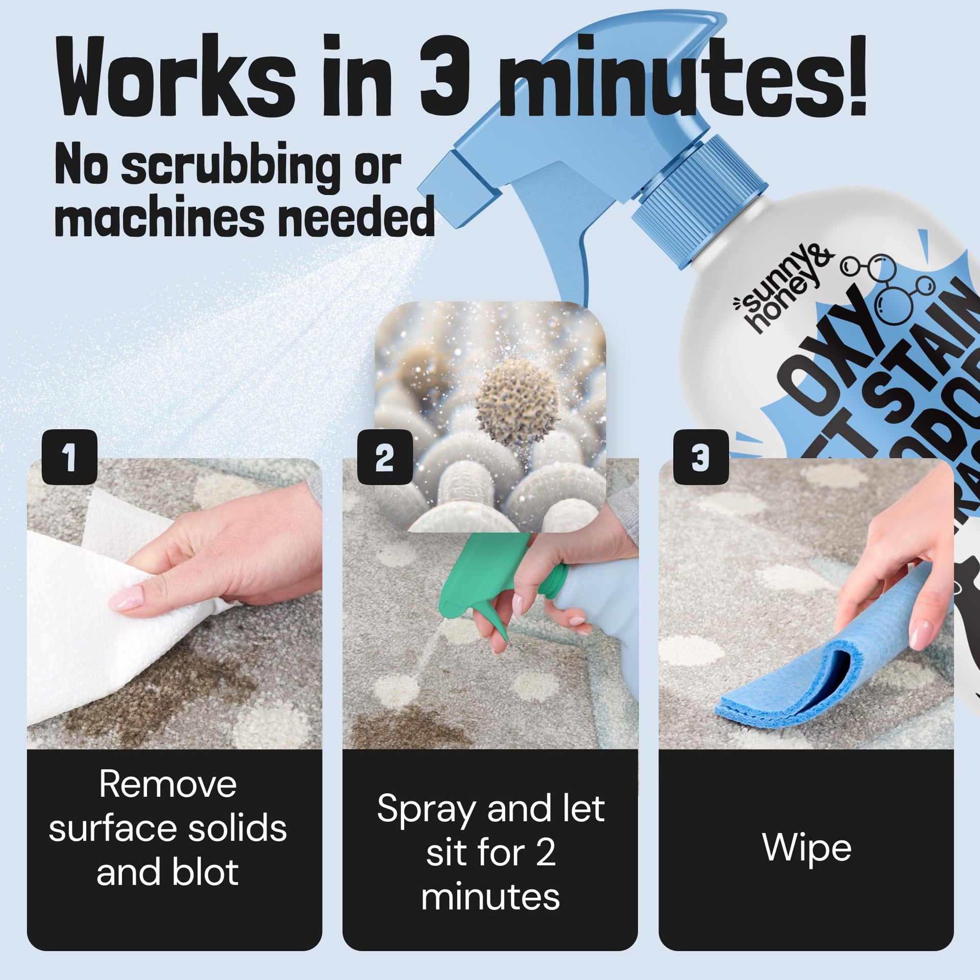 Oxy Stain Remover Cleaner Spray (32 Fl Oz)