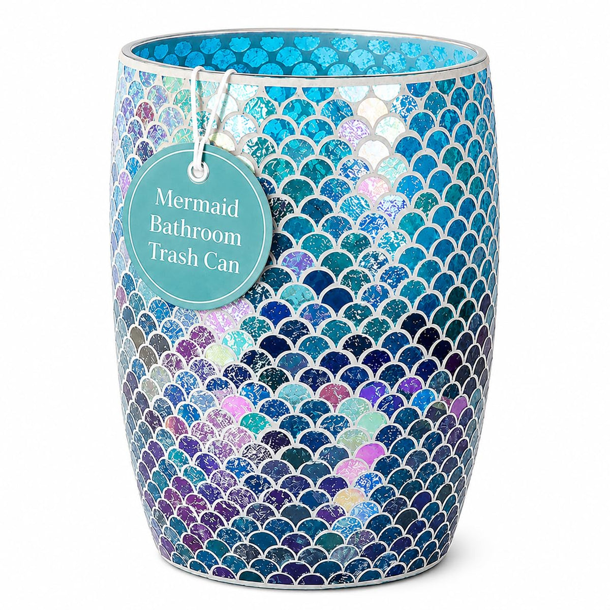 Mermaid Bathroom Trash Can