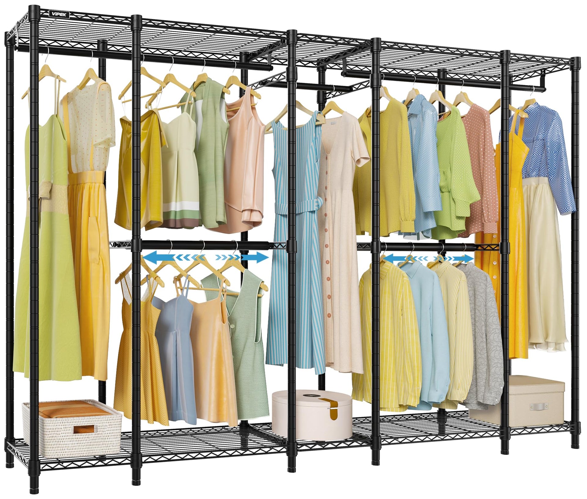 V50 Basic Expandable Clothes Rack