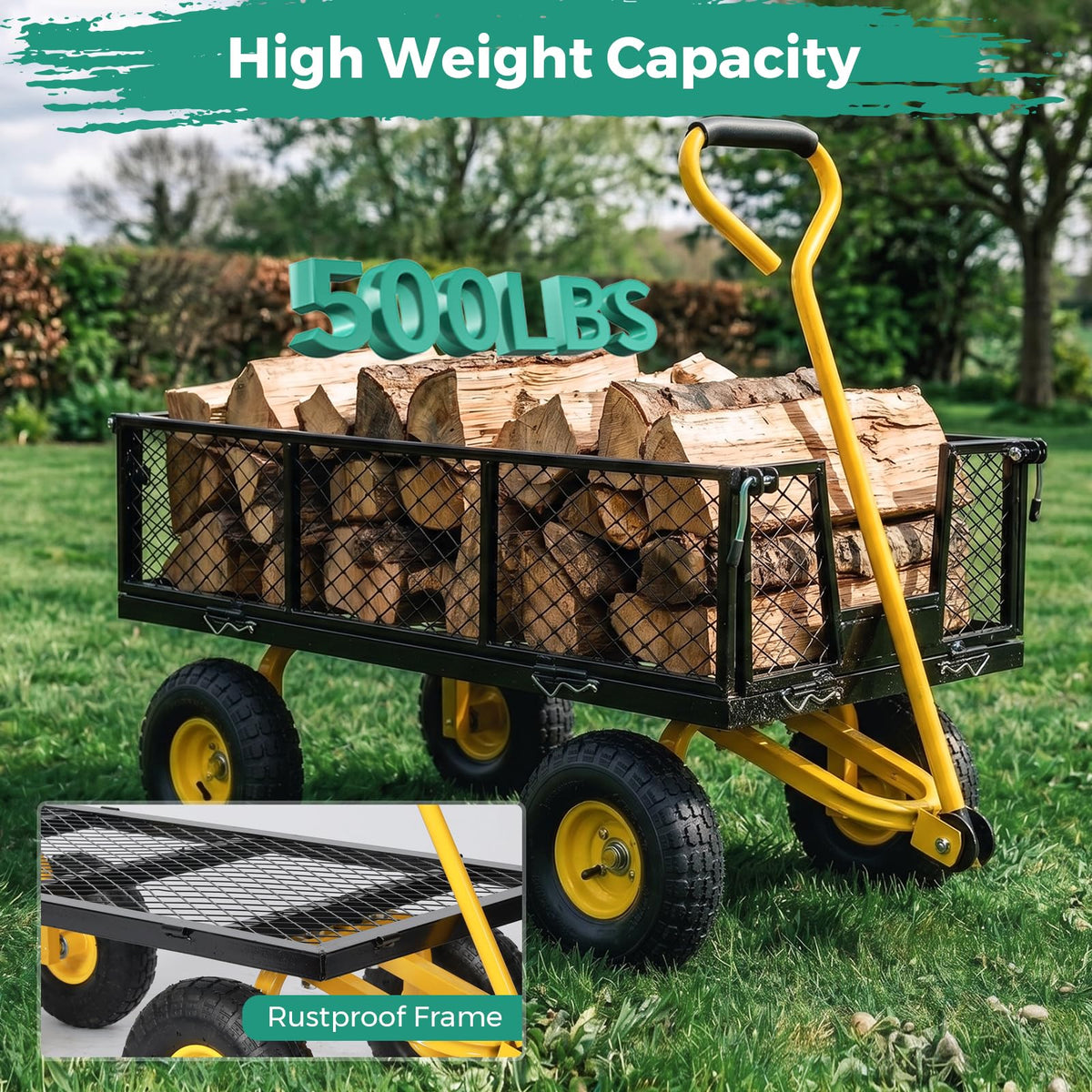 Heavy Duty Garden Cart