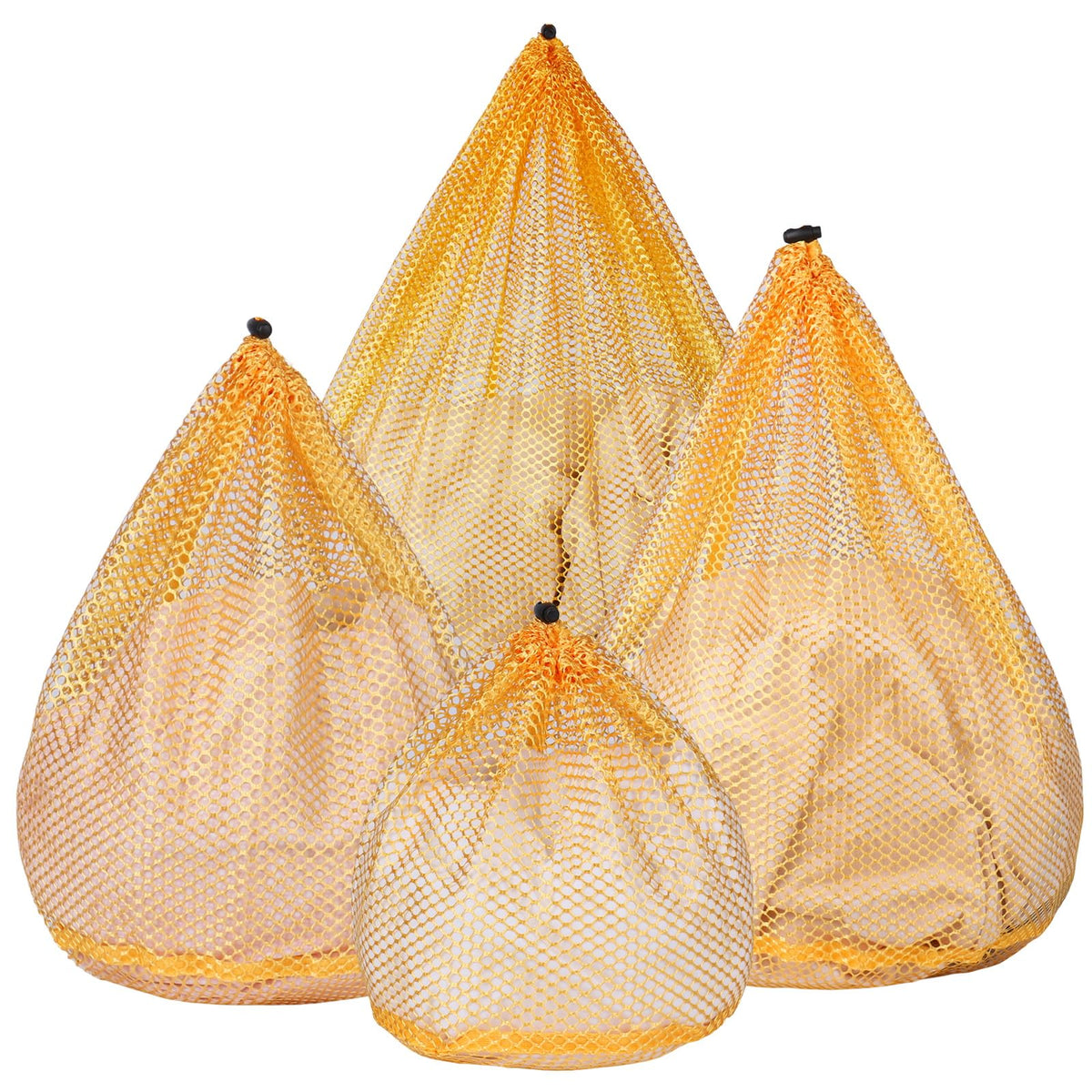 4Pcs Mesh Laundry Bags Washing Machine Mesh Wash Bags for Clothes (4 Count)