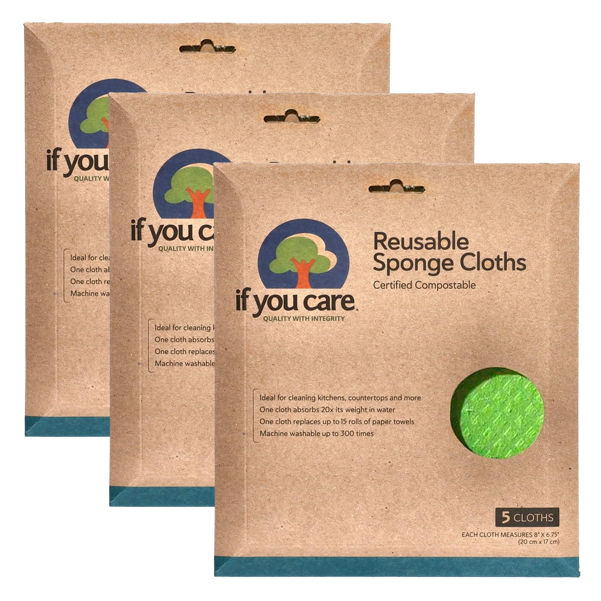 Sponge Cloths (3 Count)