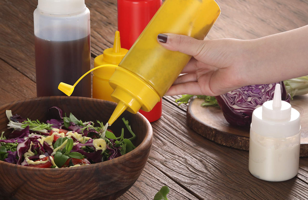 16 oz Clear Squeeze Bottle