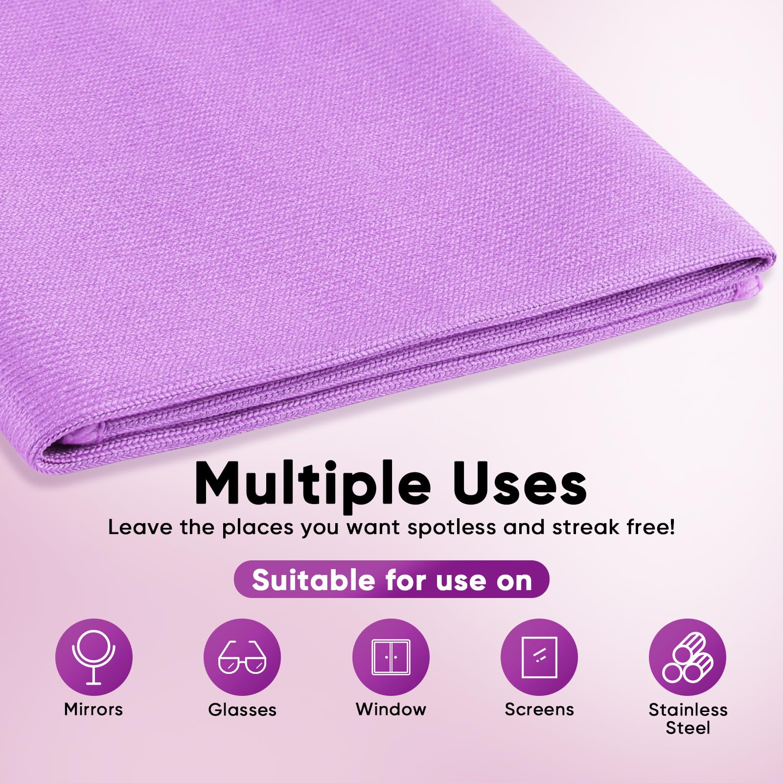 Glass Cleaning Cloths 6PK (6 Count)