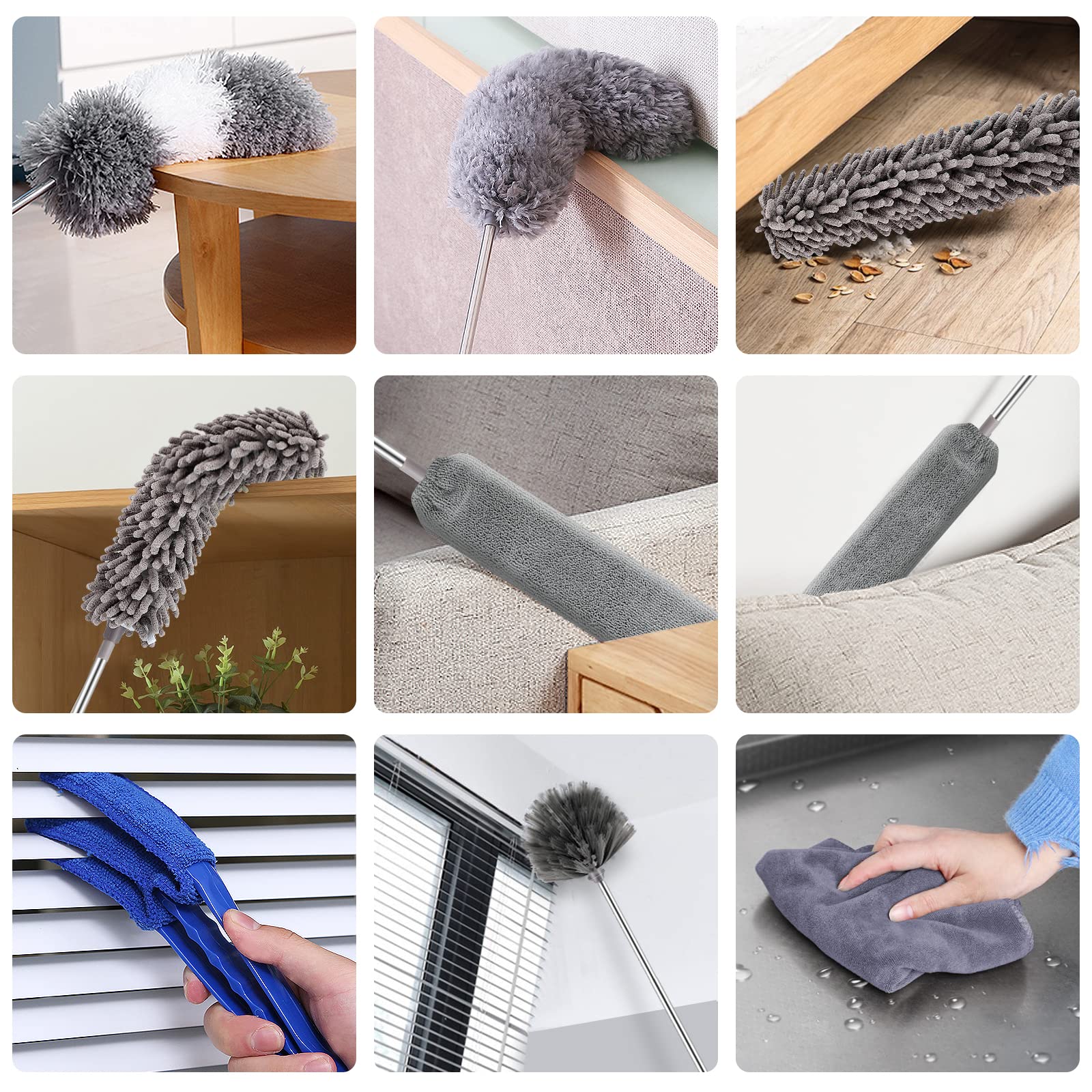 Microfiber Duster Kit