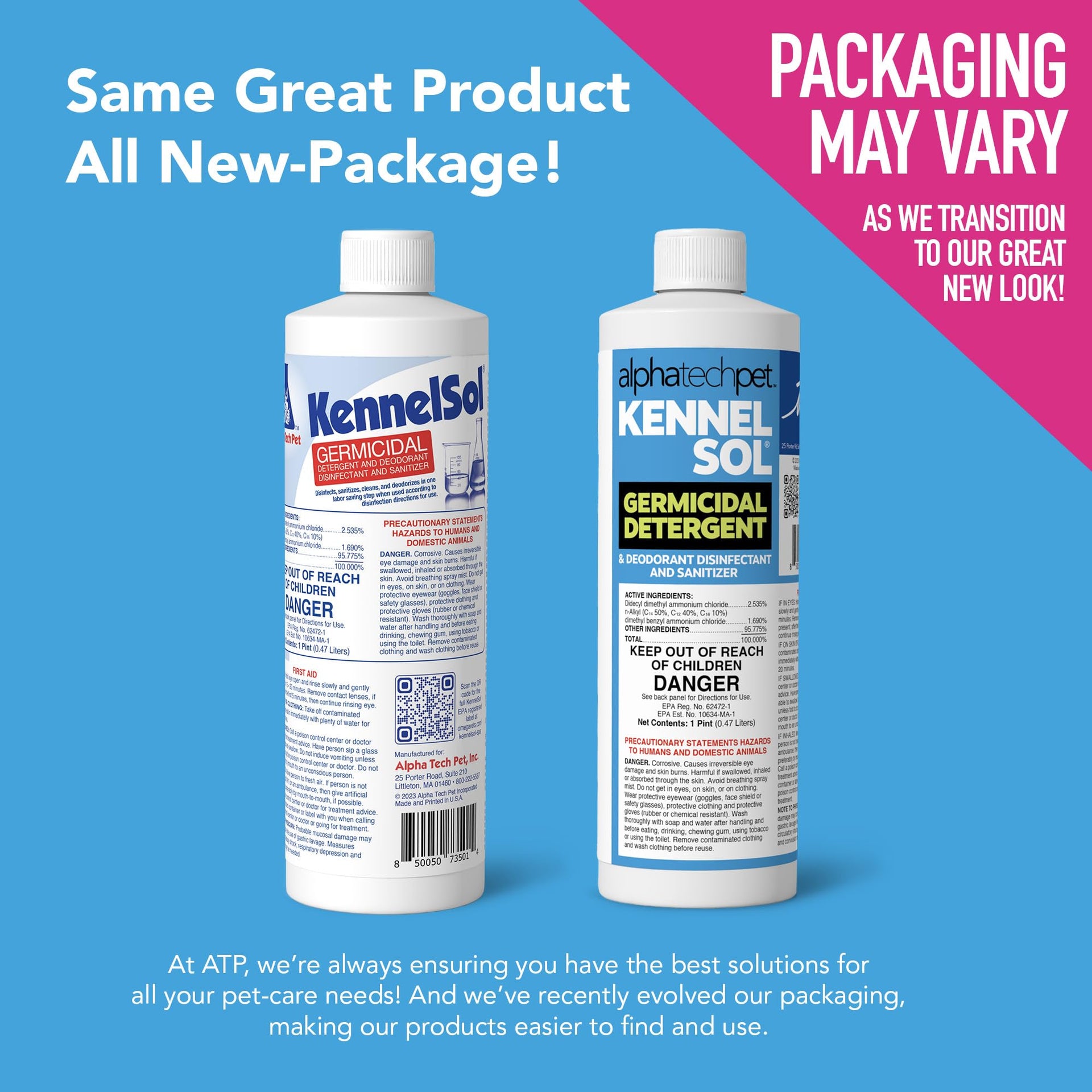 KennelSol Disinfectant & Cleaner for Kennels (16 Fl Oz) - ModHome Supplies