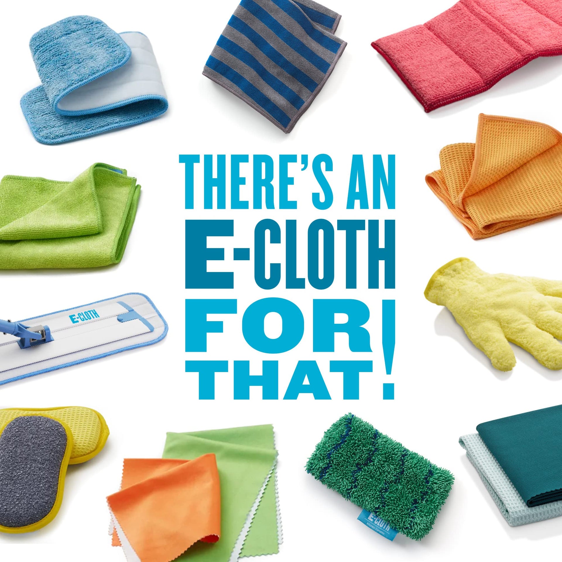 Reusable Paper Towels Replacement Cloths (4 Count)