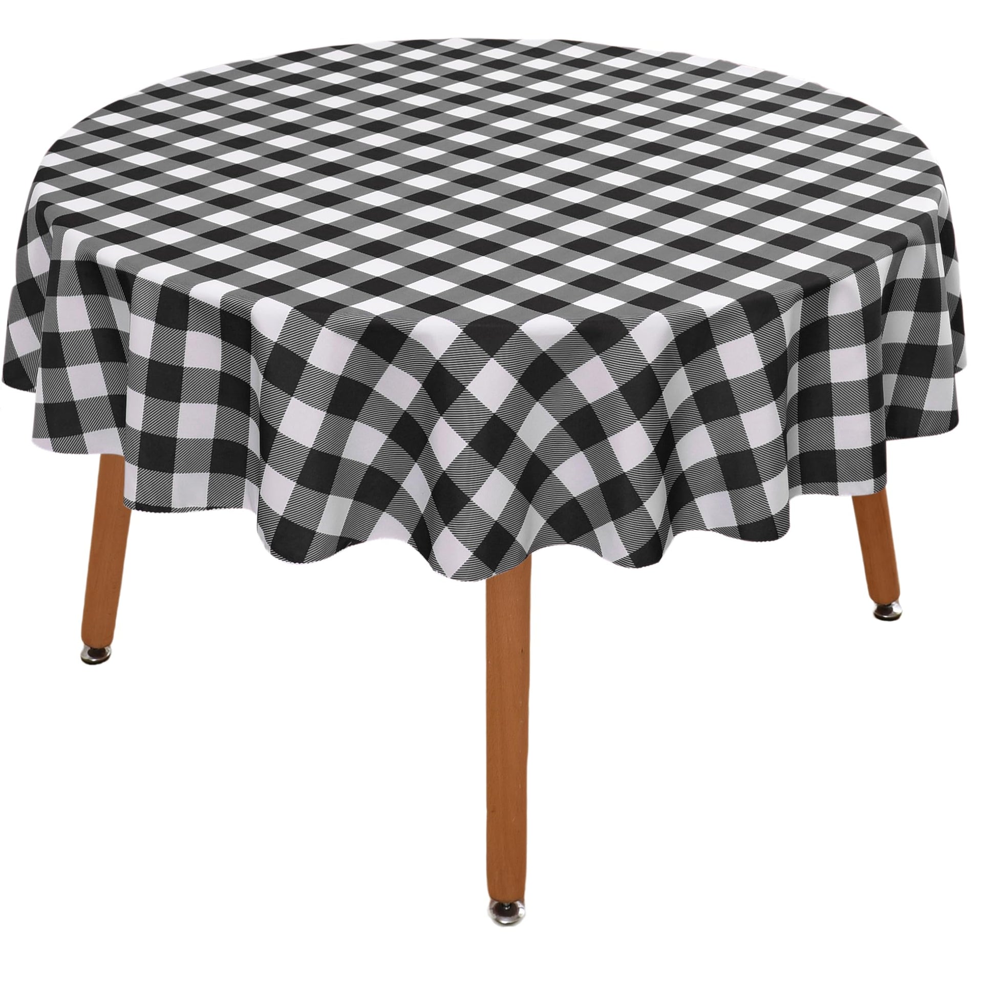 Waterproof Plaid Tablecloth Fabric
