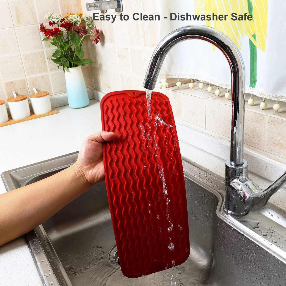 Small Dish Drying Mat for Kitchen Counter