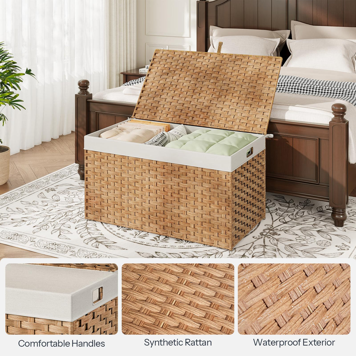Storage Basket with Lid