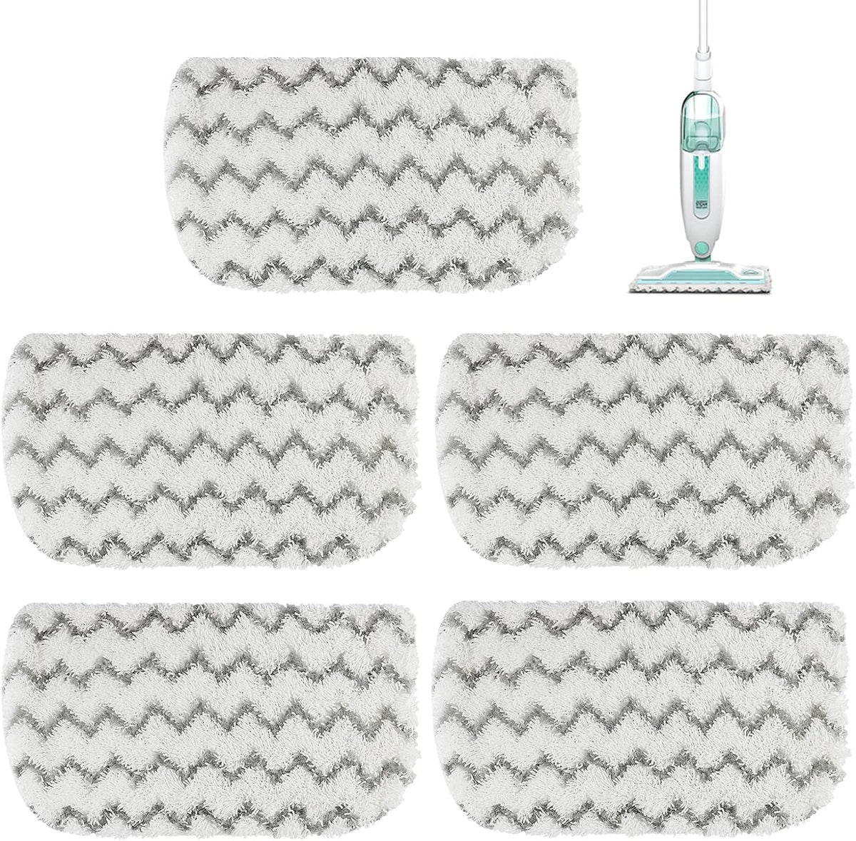 S1000 S2001 Steam Mop Replacement Pads for Shark Steam Mop S1000 S1000A S1000C S1000WM S10001C S1200 & S2001 SteamSpot Steam Mop