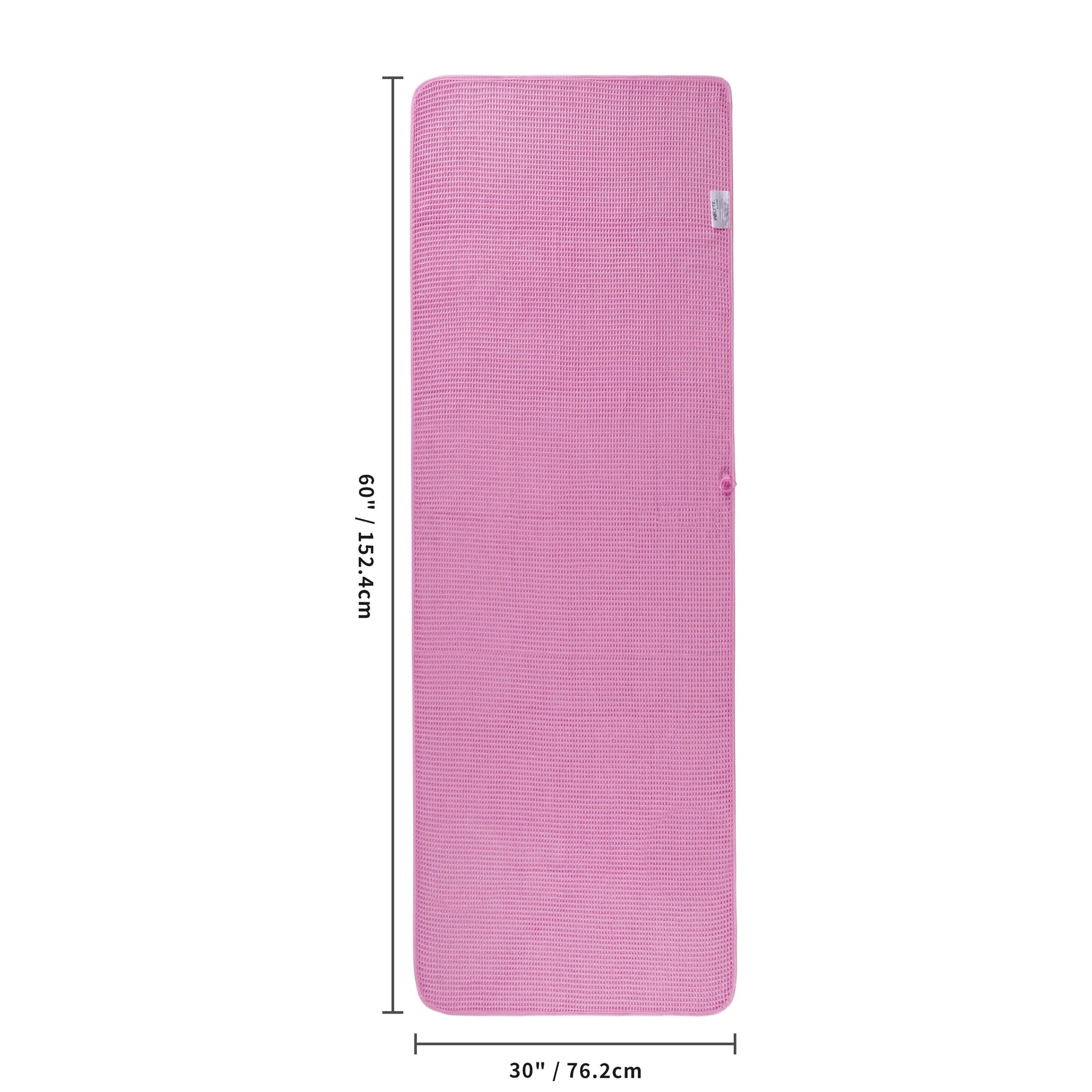 430 GSM Poly Blend Microfiber Quick Dry Waffle Bath Towel (4 Count)