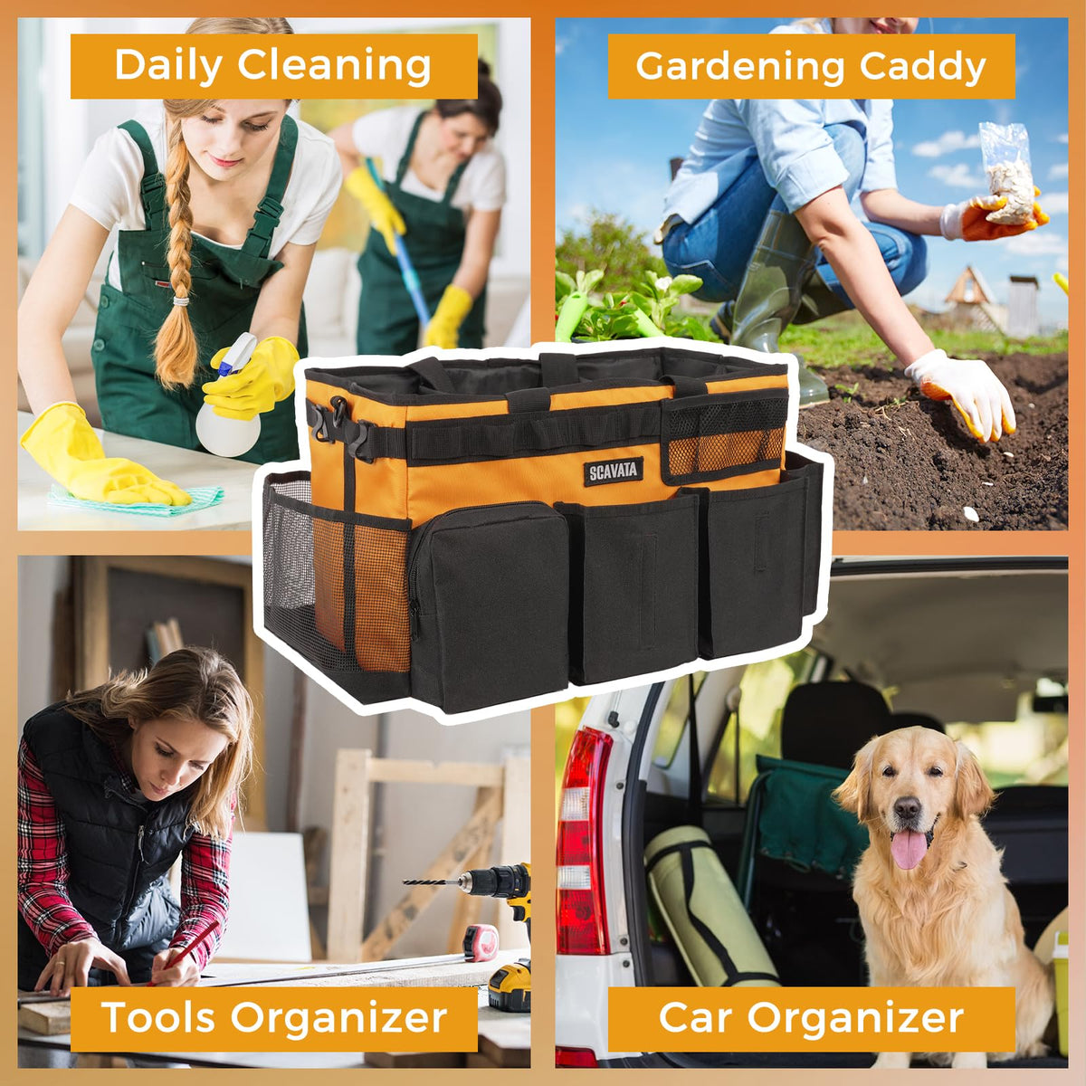Wearable Cleaning Caddy Bag