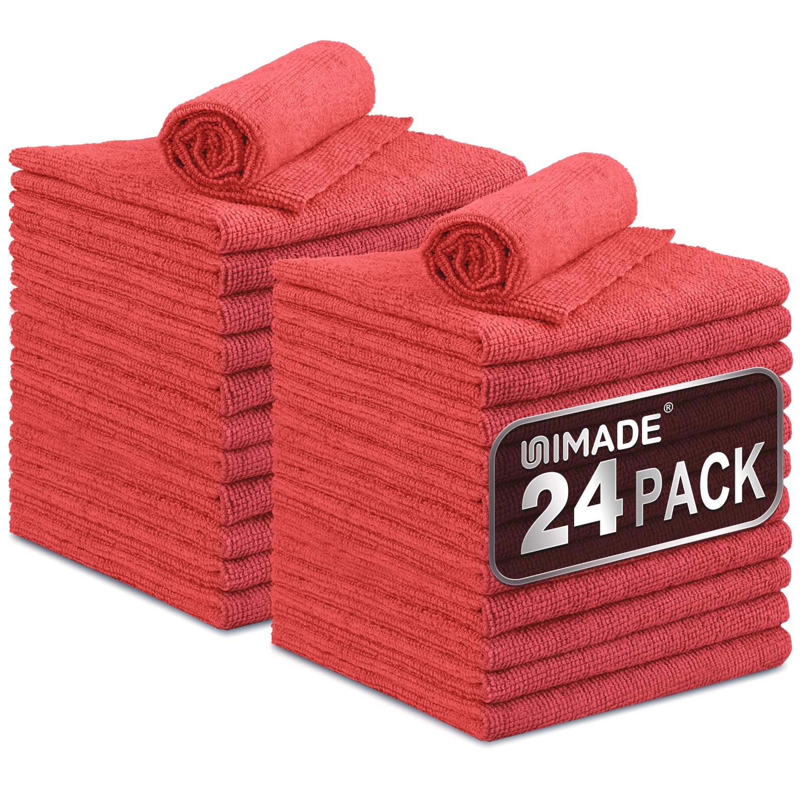 Microfiber Cleaning Cloth (24 Count)