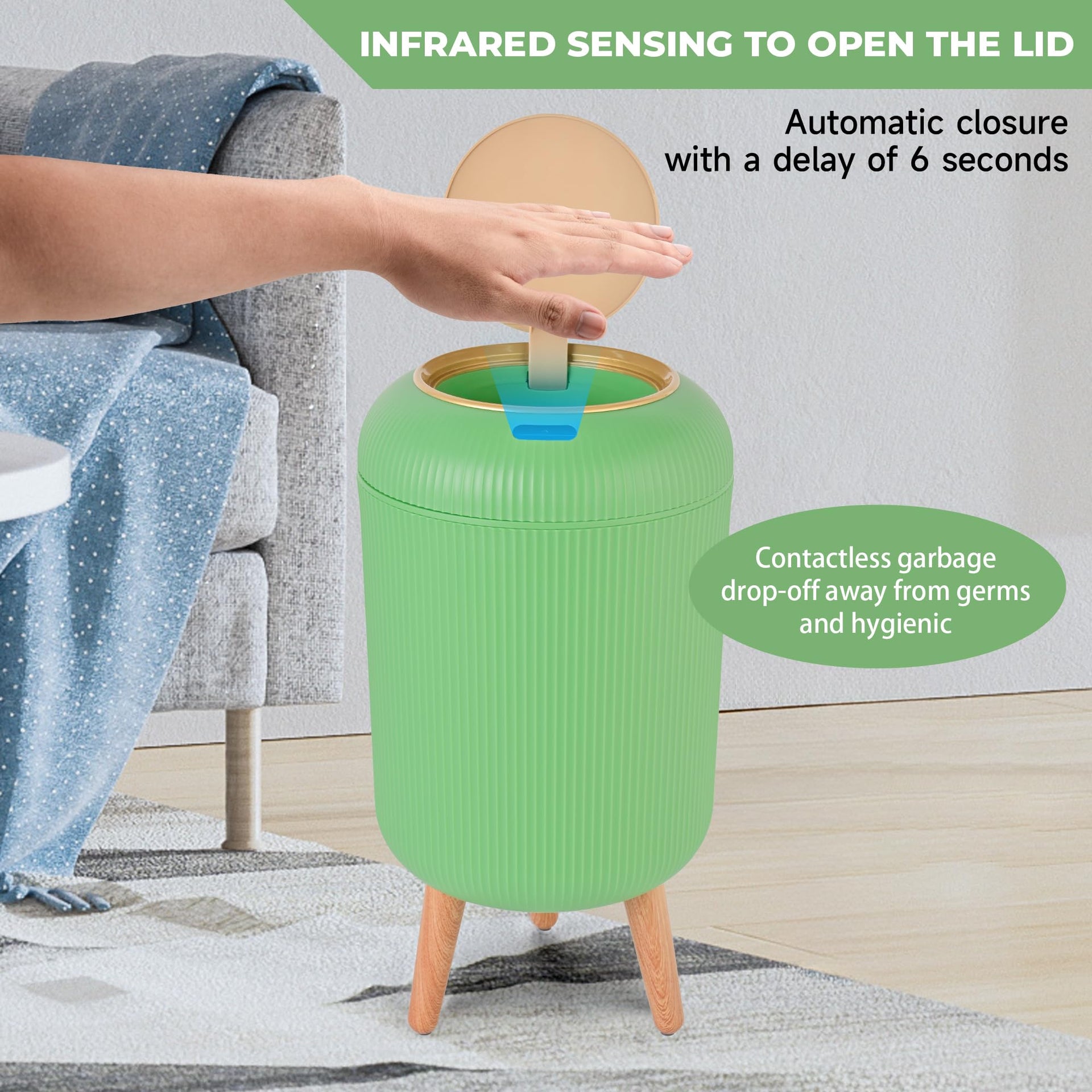 Smart Sensor Wastebasket