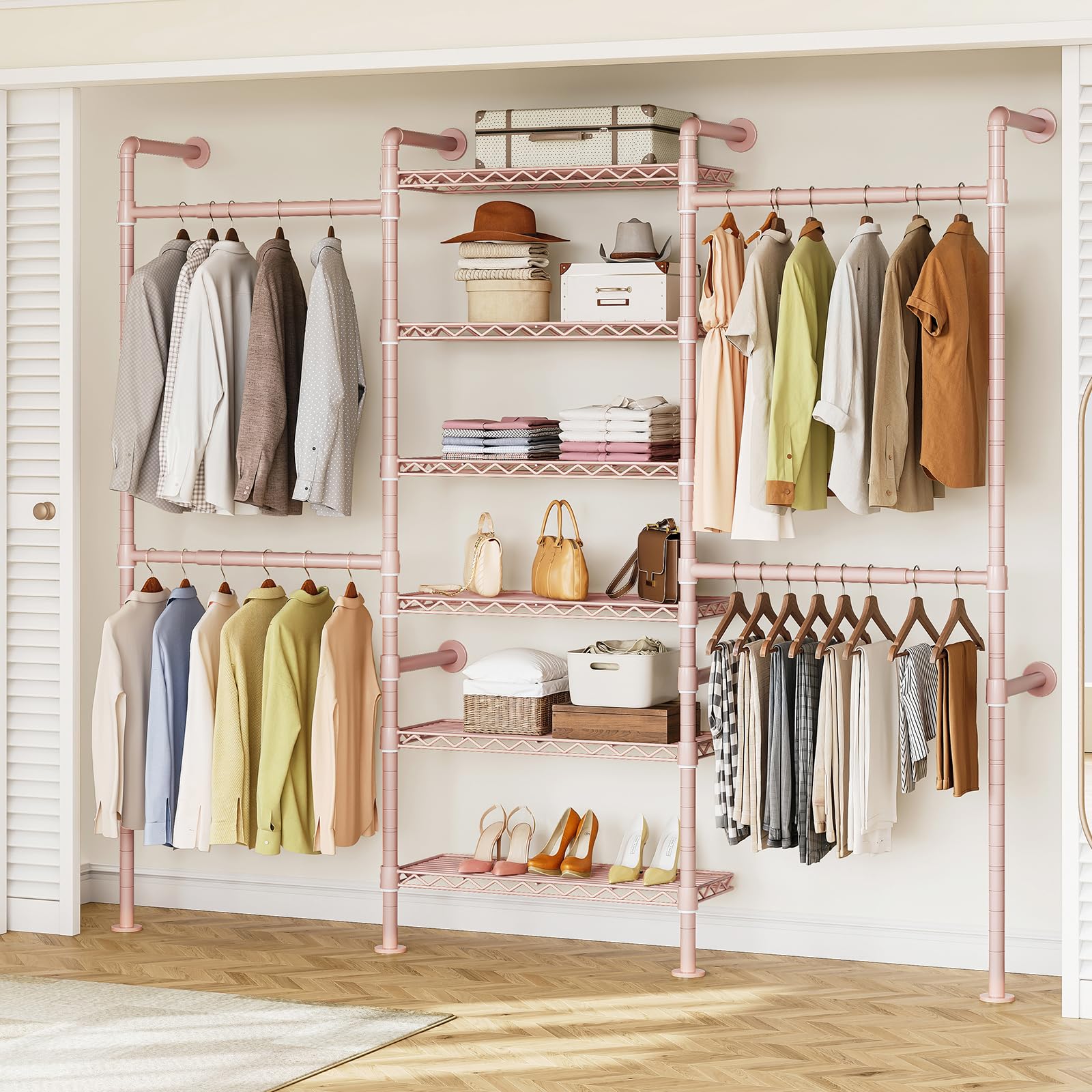 H3 Expandable Wall Mounted Closet System