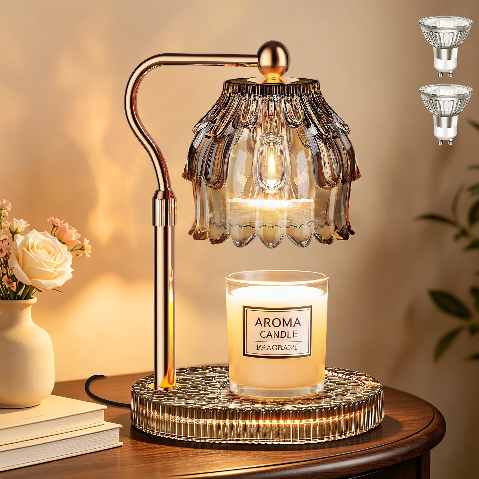 Candle Warmer Lamp with Timer Dimmer
