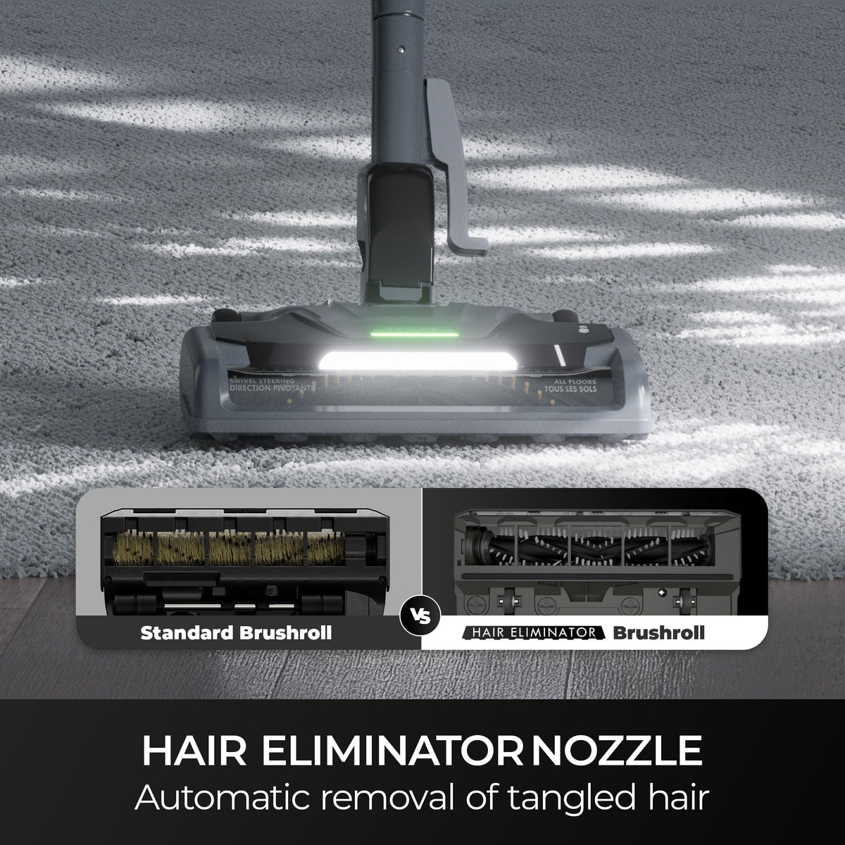 400 Series Bagged Canister Vacuum with Hair Eliminator Brushroll