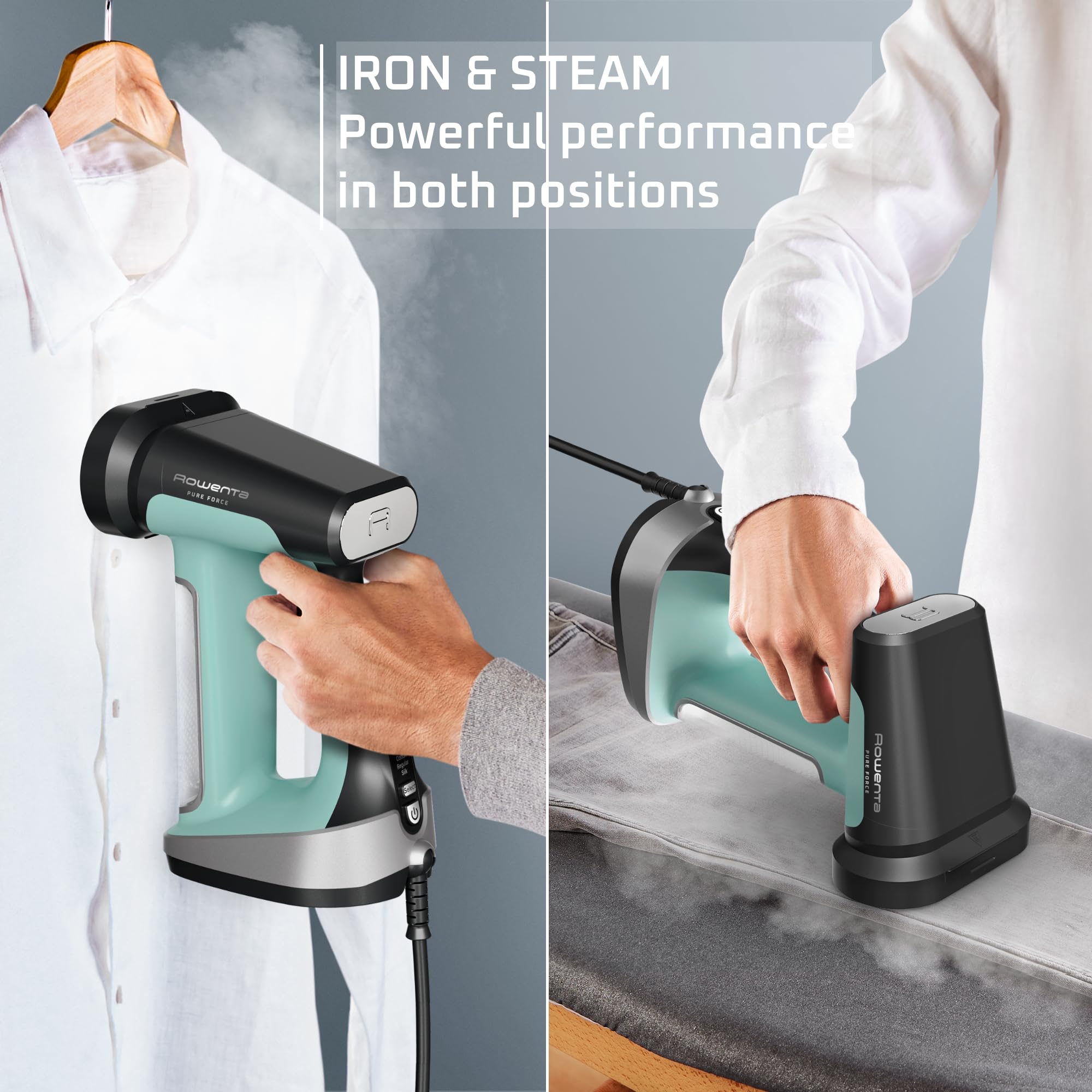 Pure Force 2in1 Steamer & Iron