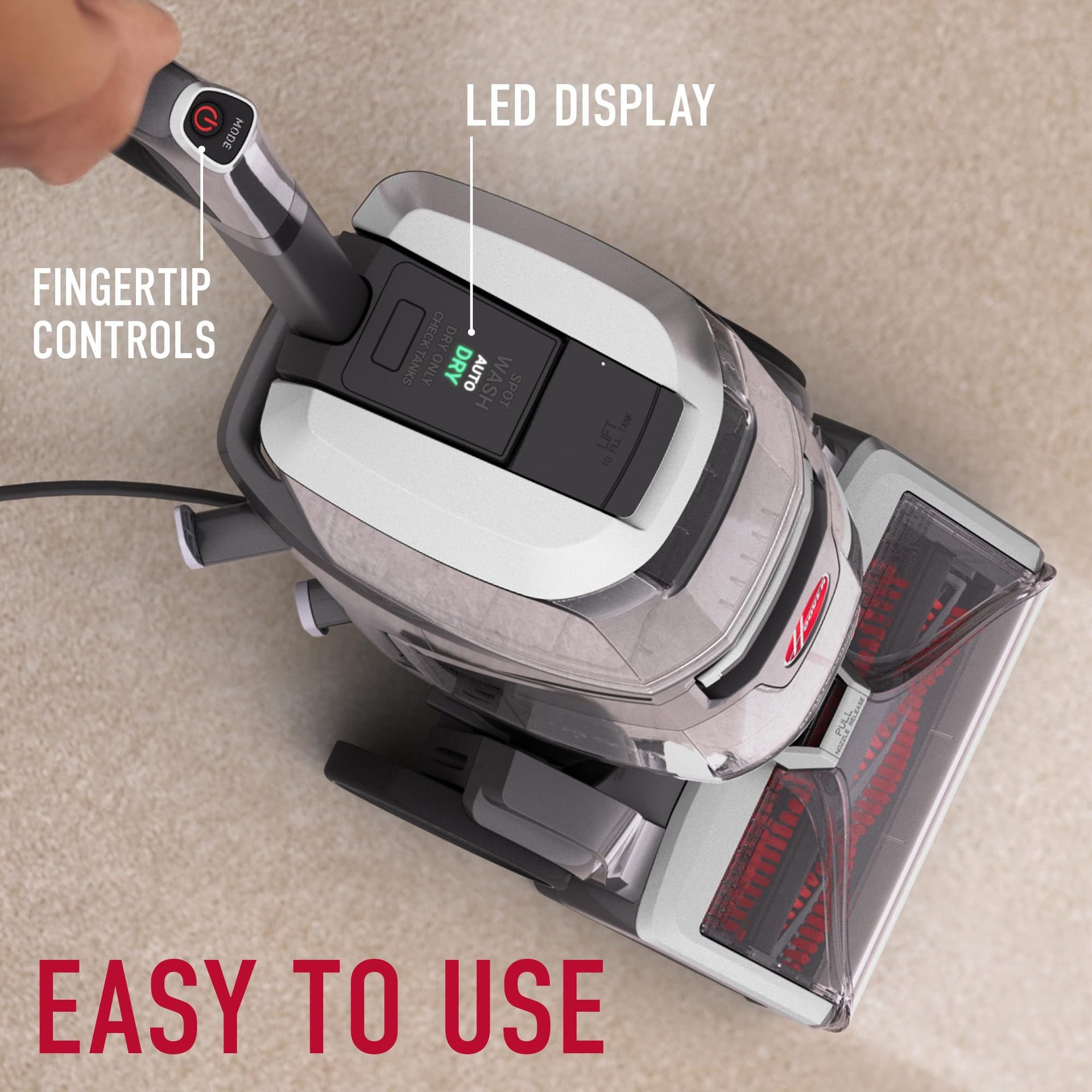 SmartWash Pet XL Upright Carpet Cleaner Machine for Carpet and Upholstery