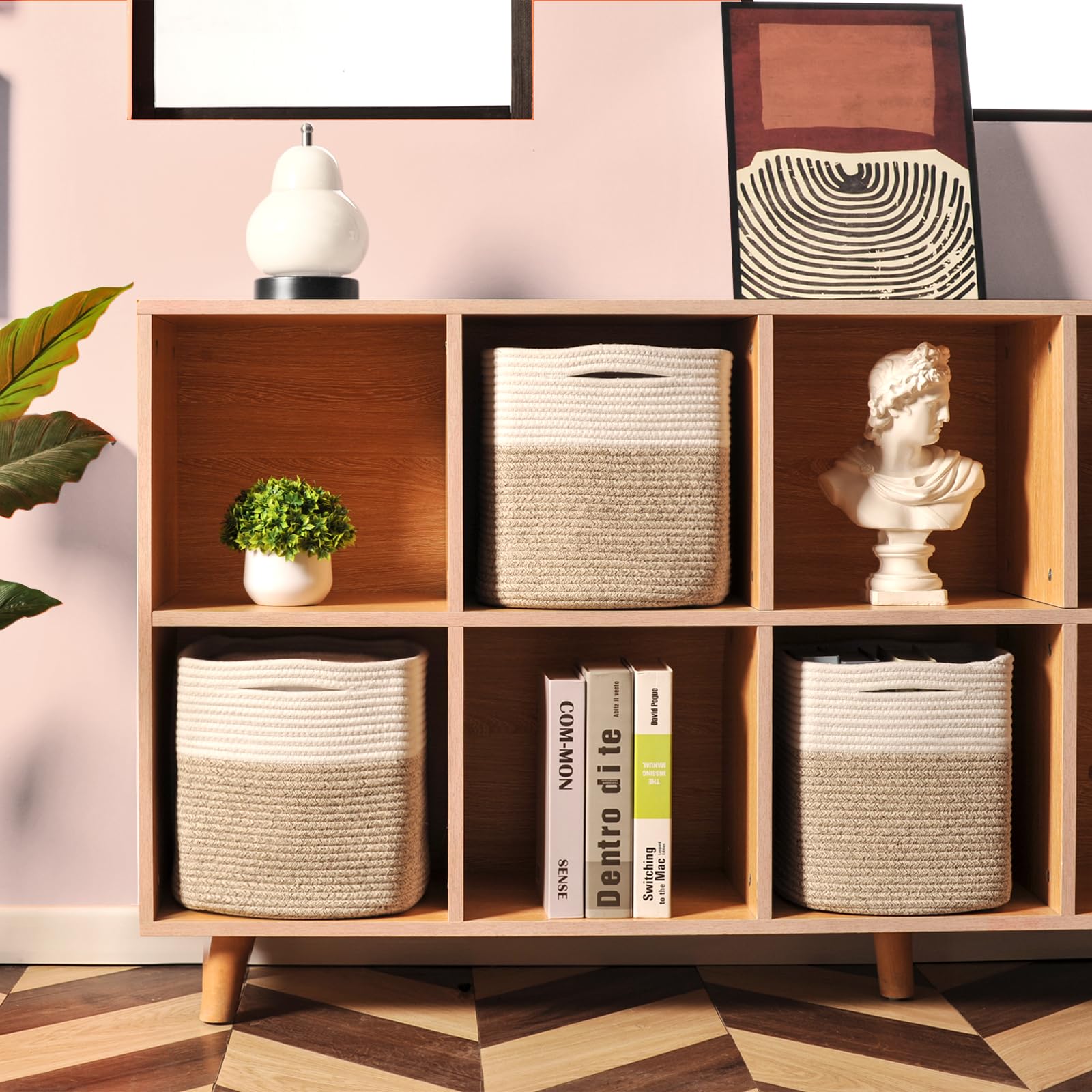 11 Inch Cube Storage Bins (3 Count)
