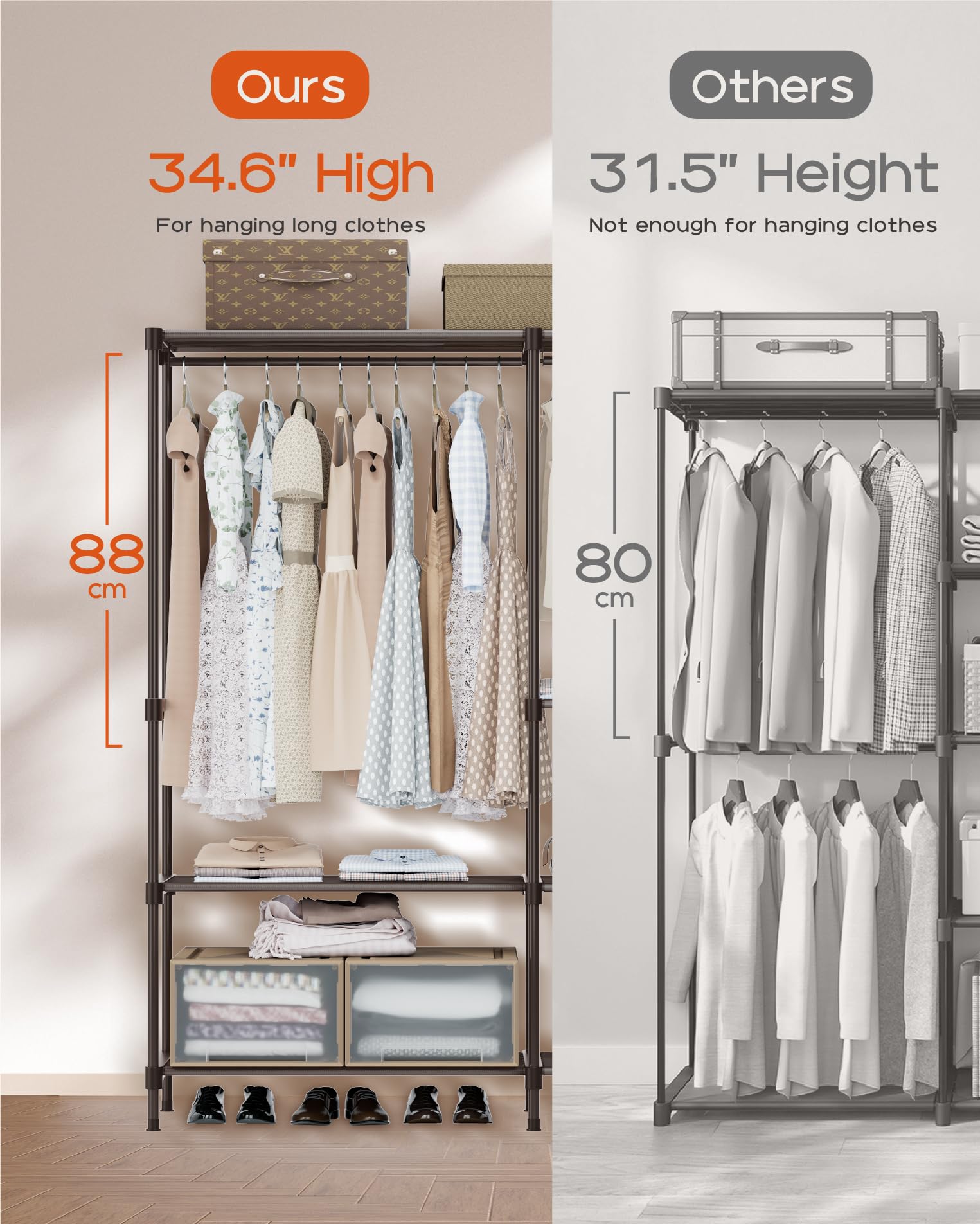 Clothes Rack Portable Closet