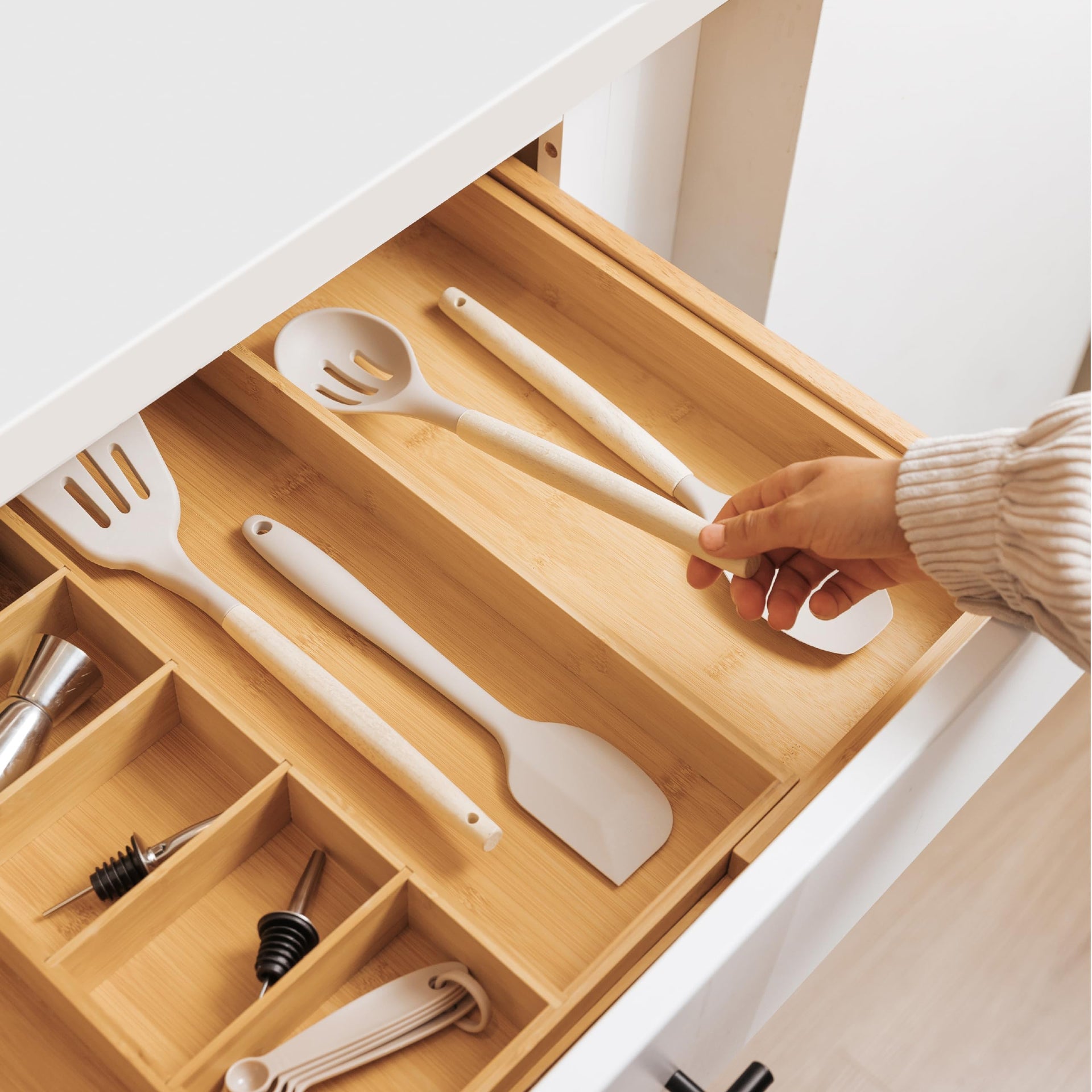 Utensil & Junk Drawer Organizer