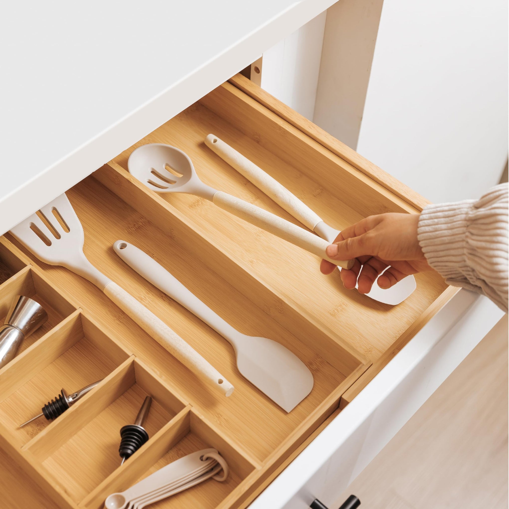 Utensil & Junk Drawer Organizer