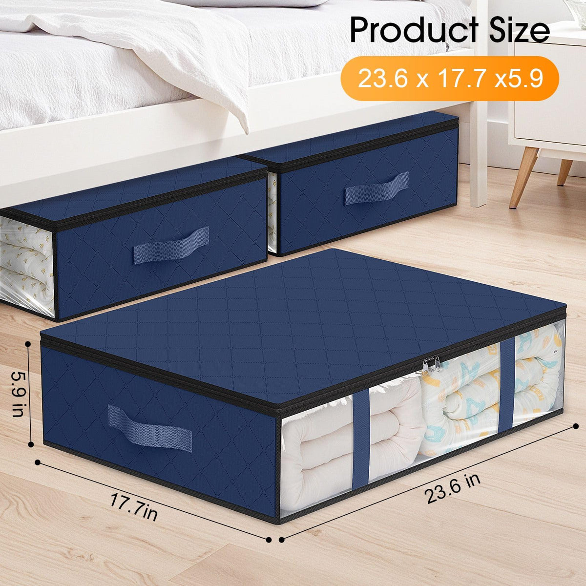 Under Bed Storage Bags (6 Count)