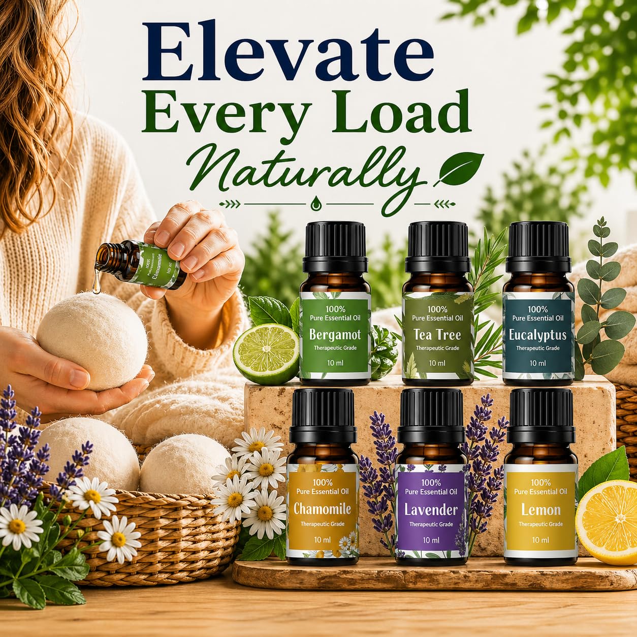 Essential Oils for Laundry (2.02 Fl Oz)