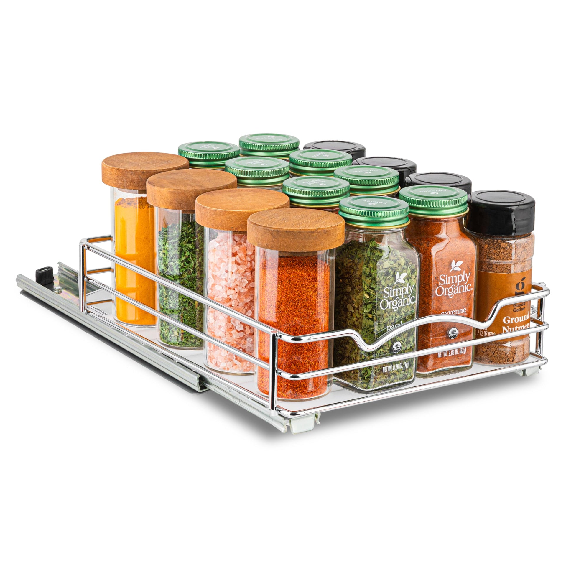 Pull Out Cabinet Organizer for Spices