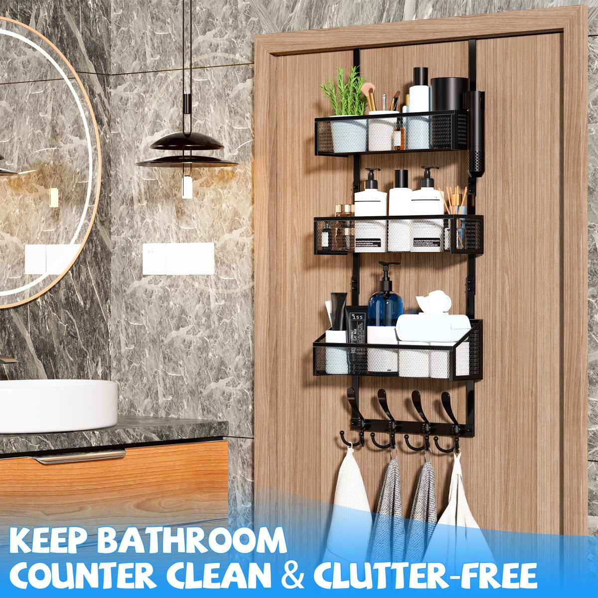 Over The Door Hooks Organizer