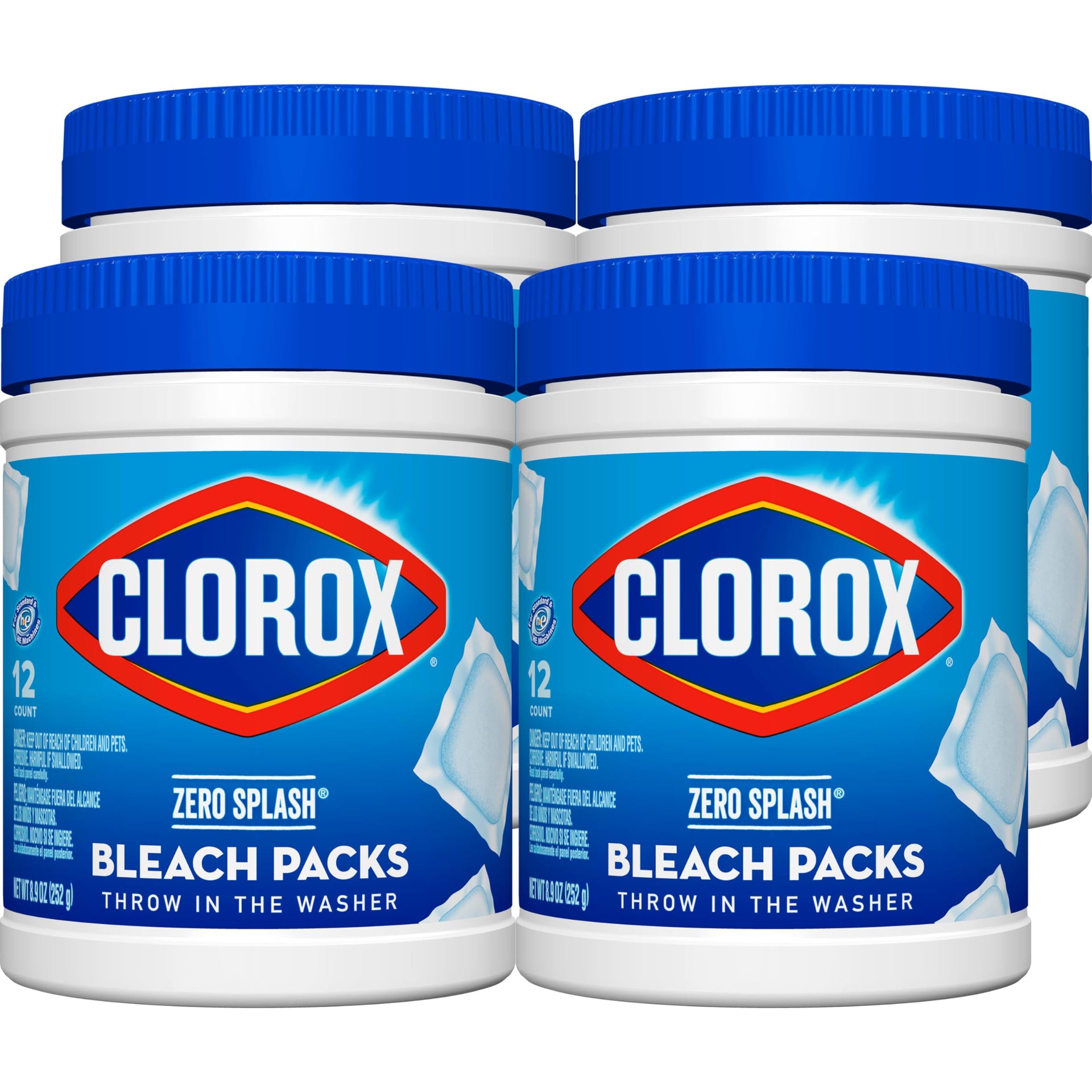 Zero Splash Bleach Packs (35.6 Ounce) - ModHome Supplies