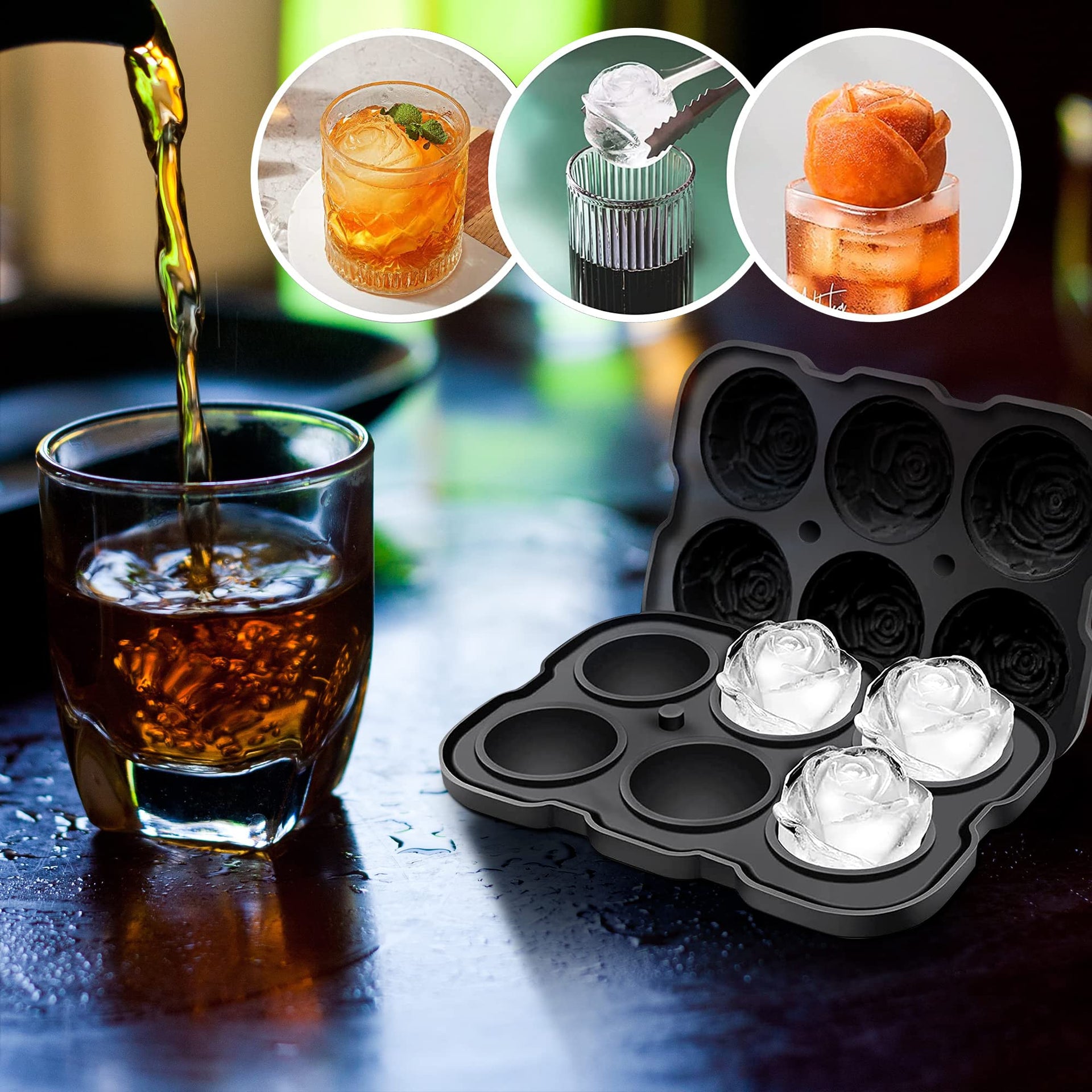 Rose Ice Cube Tray (9.99 Count)