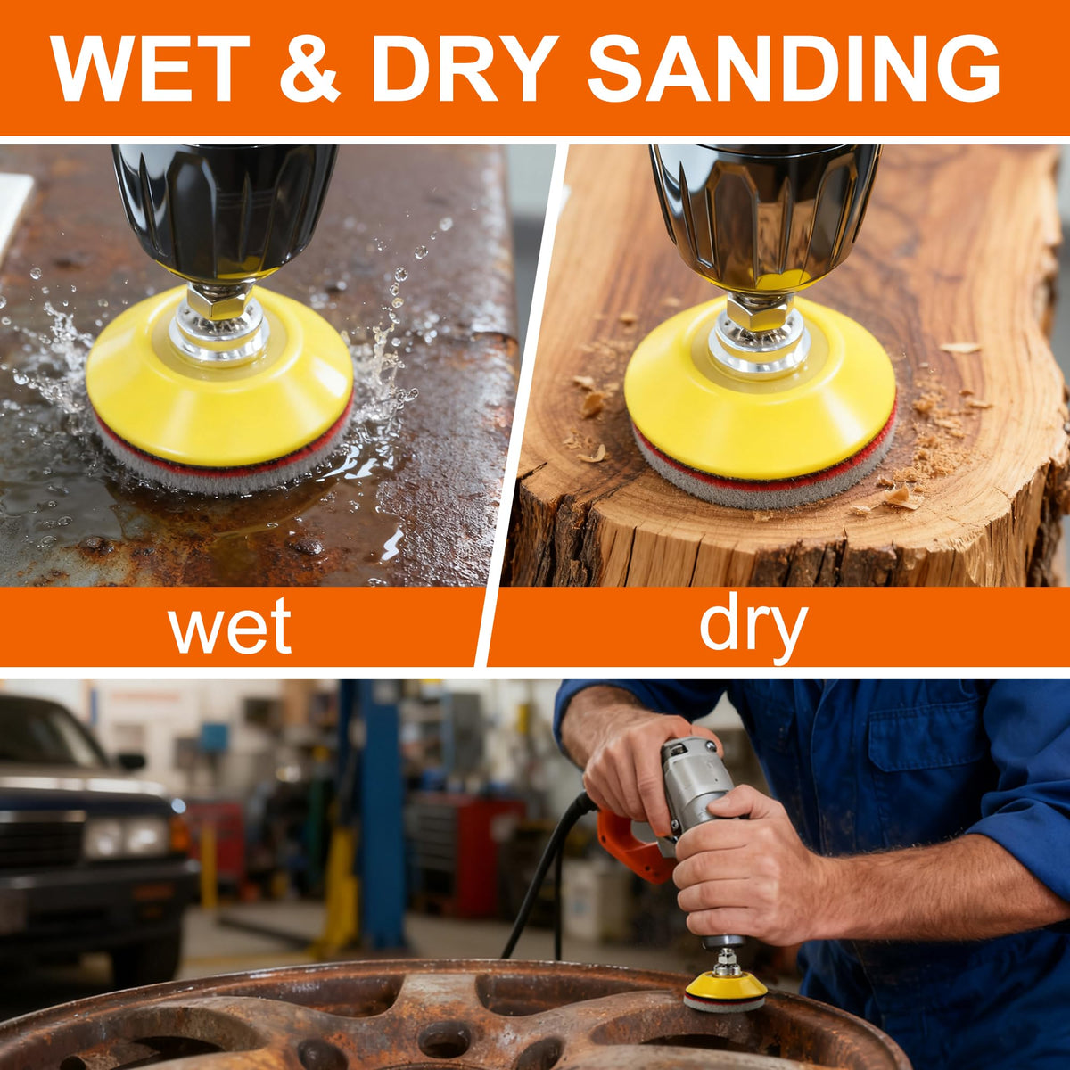 64 PCS 2 Inch Sanding Disc (64 Count)