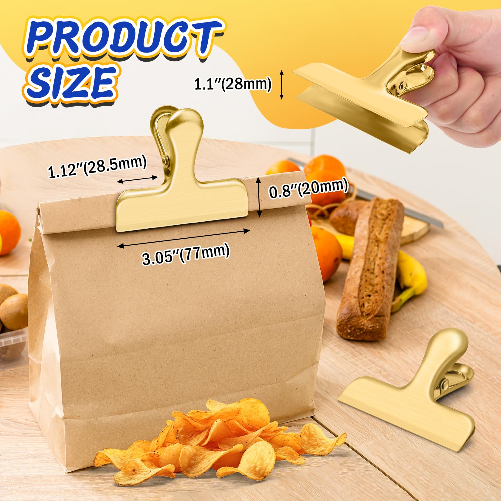 12 Pack Chip Clips (12 Count)