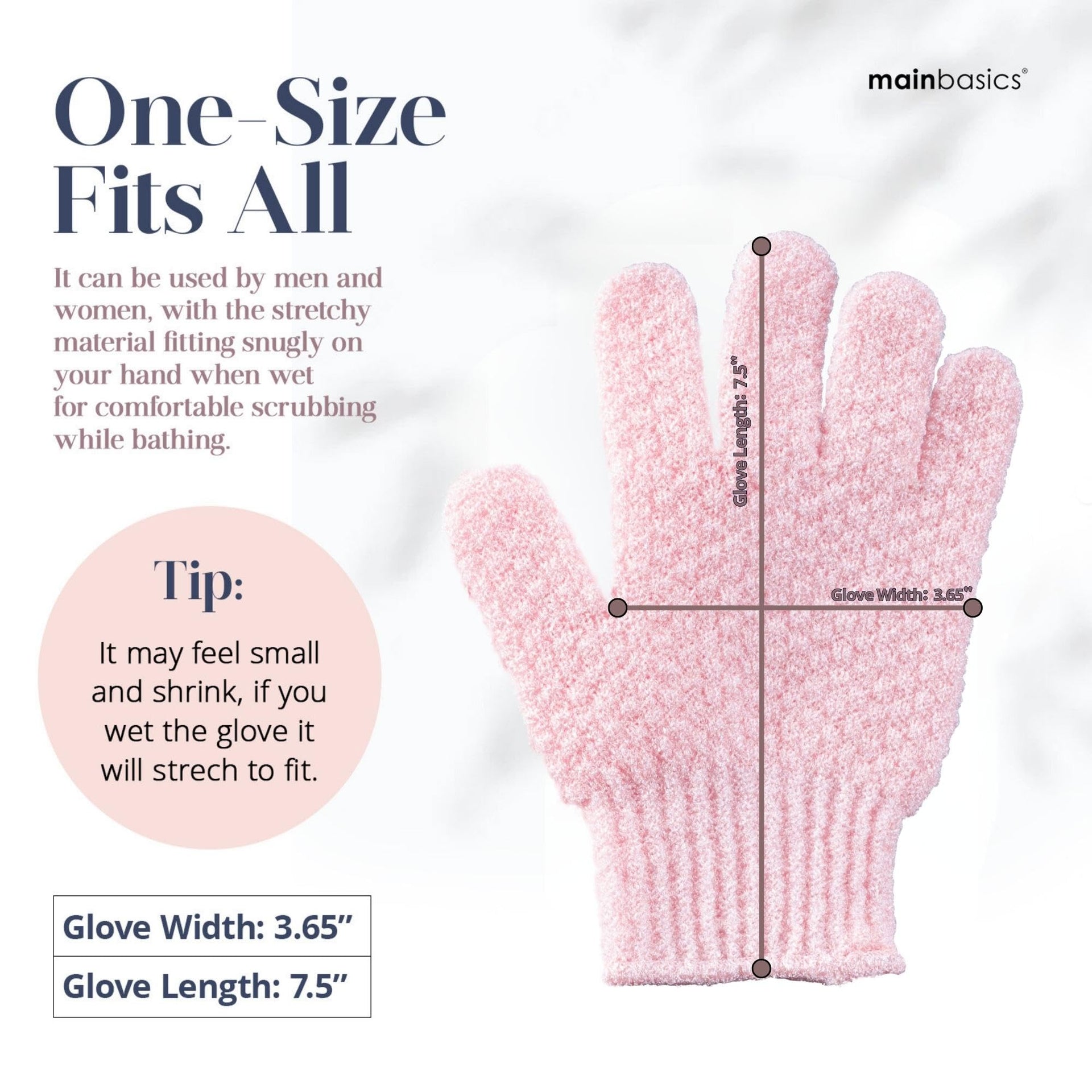 Deep Exfoliating Bath Gloves