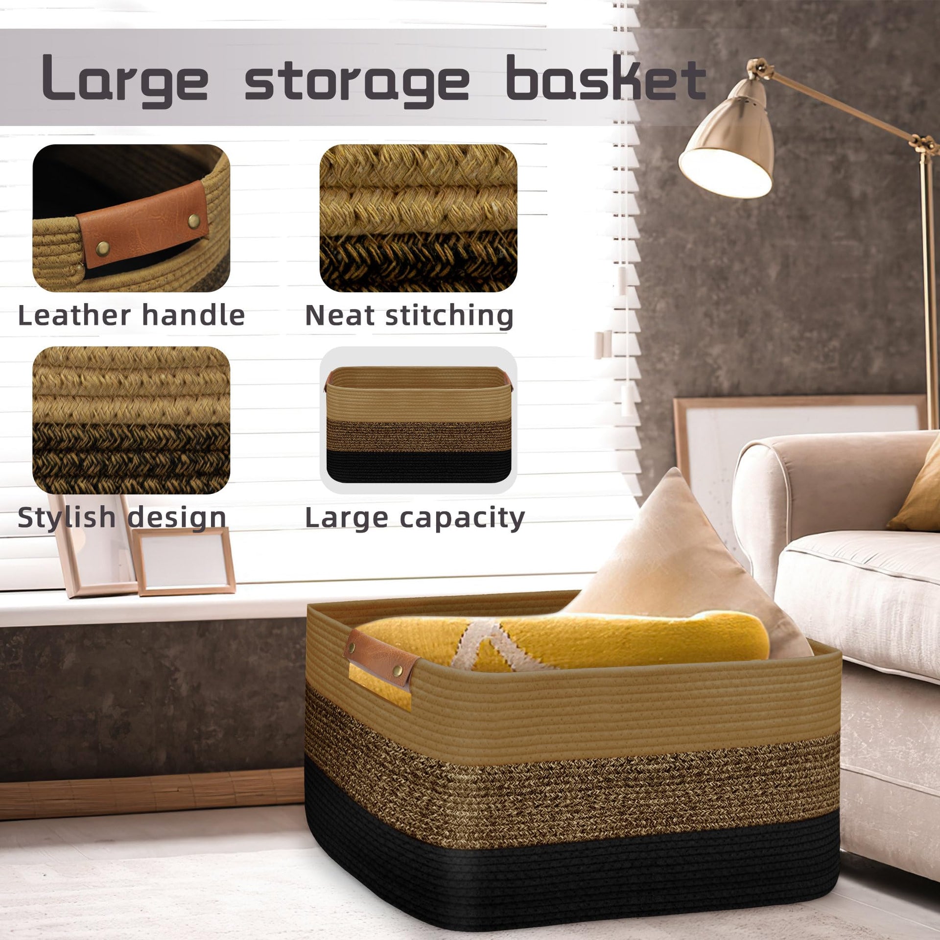 Large Collapsible Laundry Basket