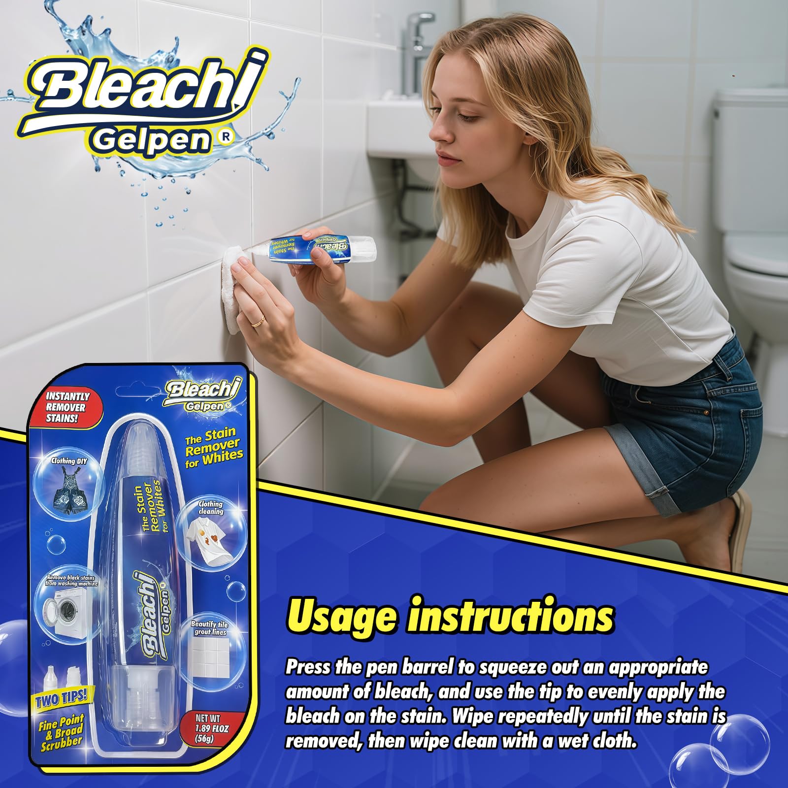 Bleach Pen For Clothing