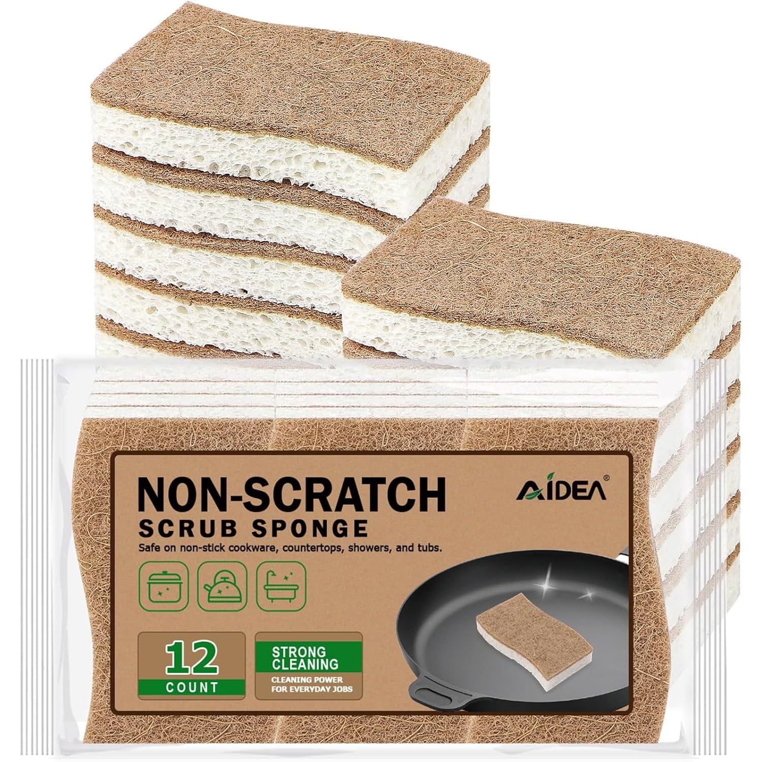 Sponges Non Scratch (12 Count)