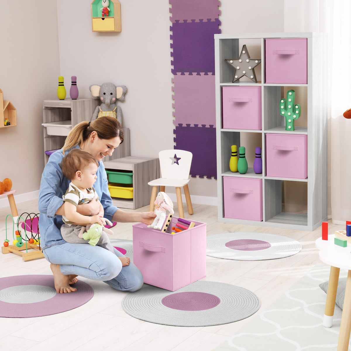 Fabric Storage Cubes