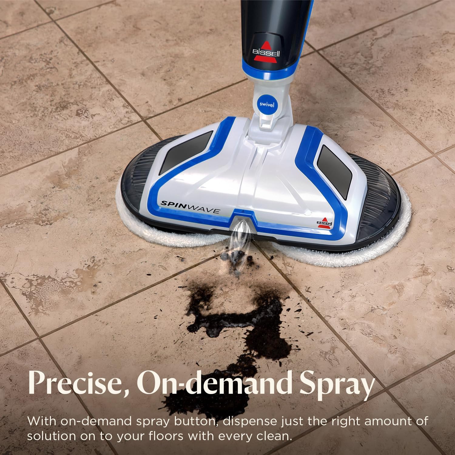 SpinWave Hard Floor Expert Corded Spin Mop Cleaner