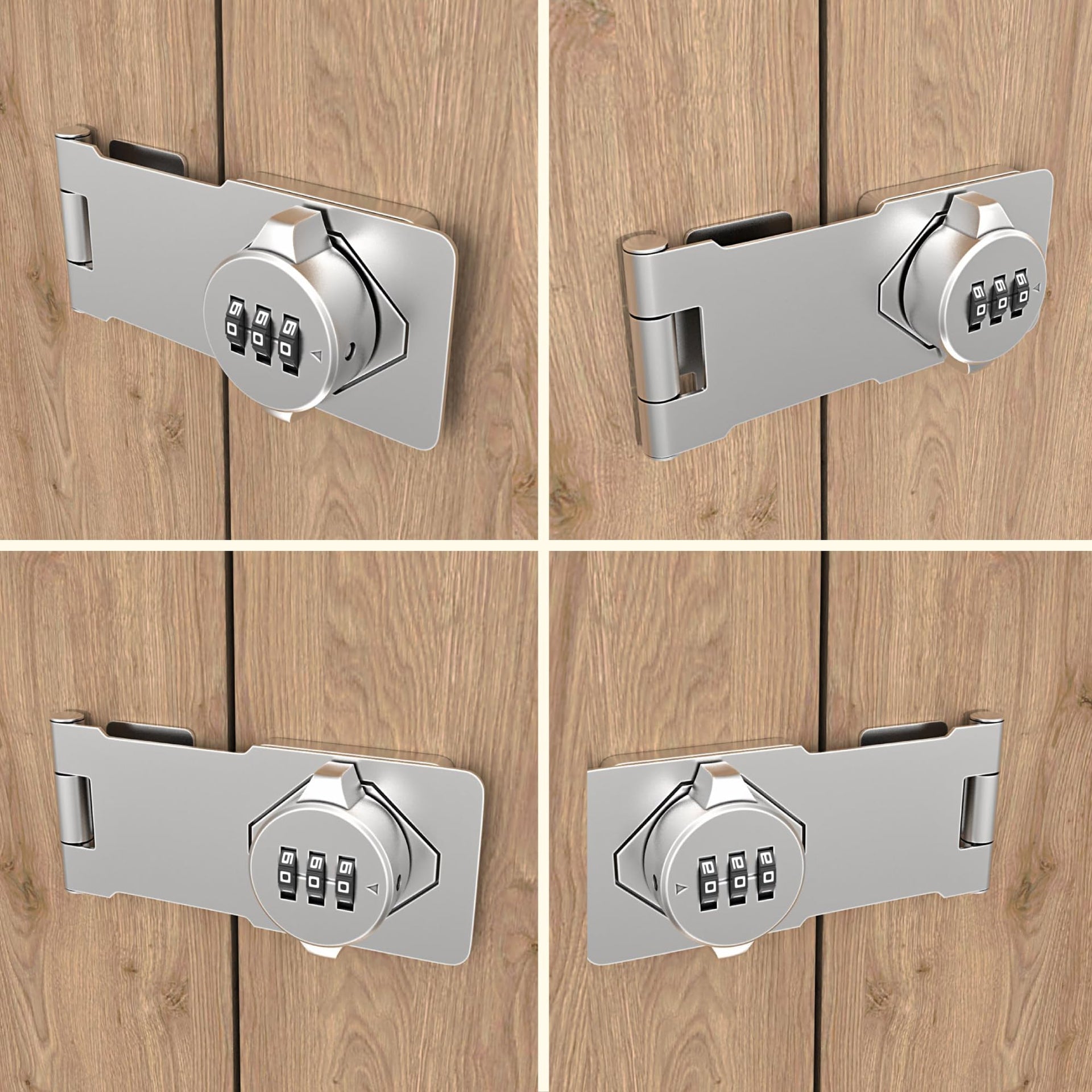 Keyless Combination Lock 3