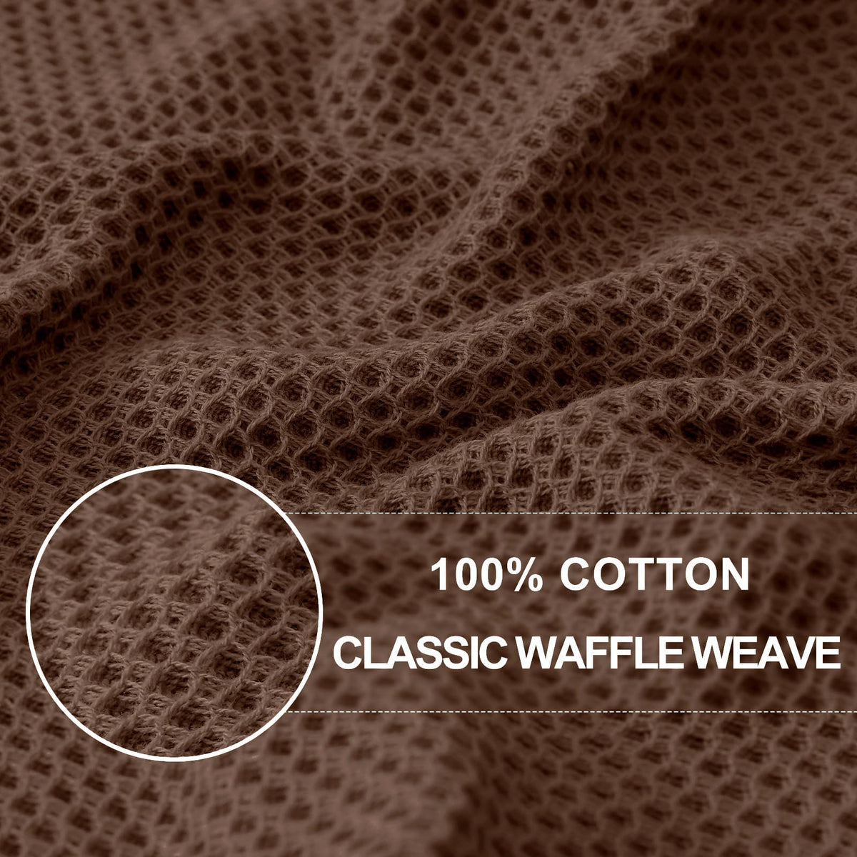 100% Cotton Waffle Weave Kitchen Dish Cloths 18 (18 Count)