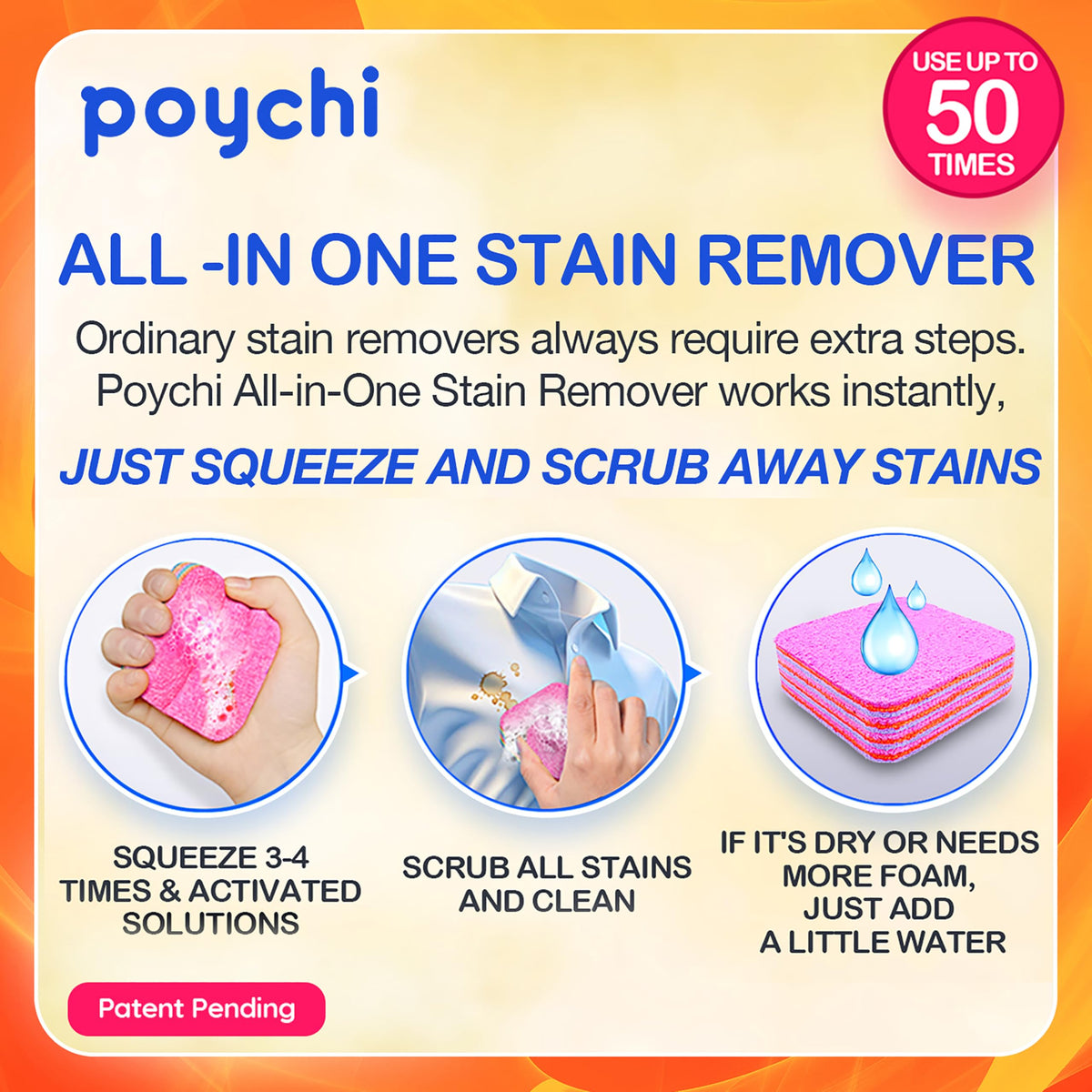 Magical Fiber Stain Remover (5 Count)