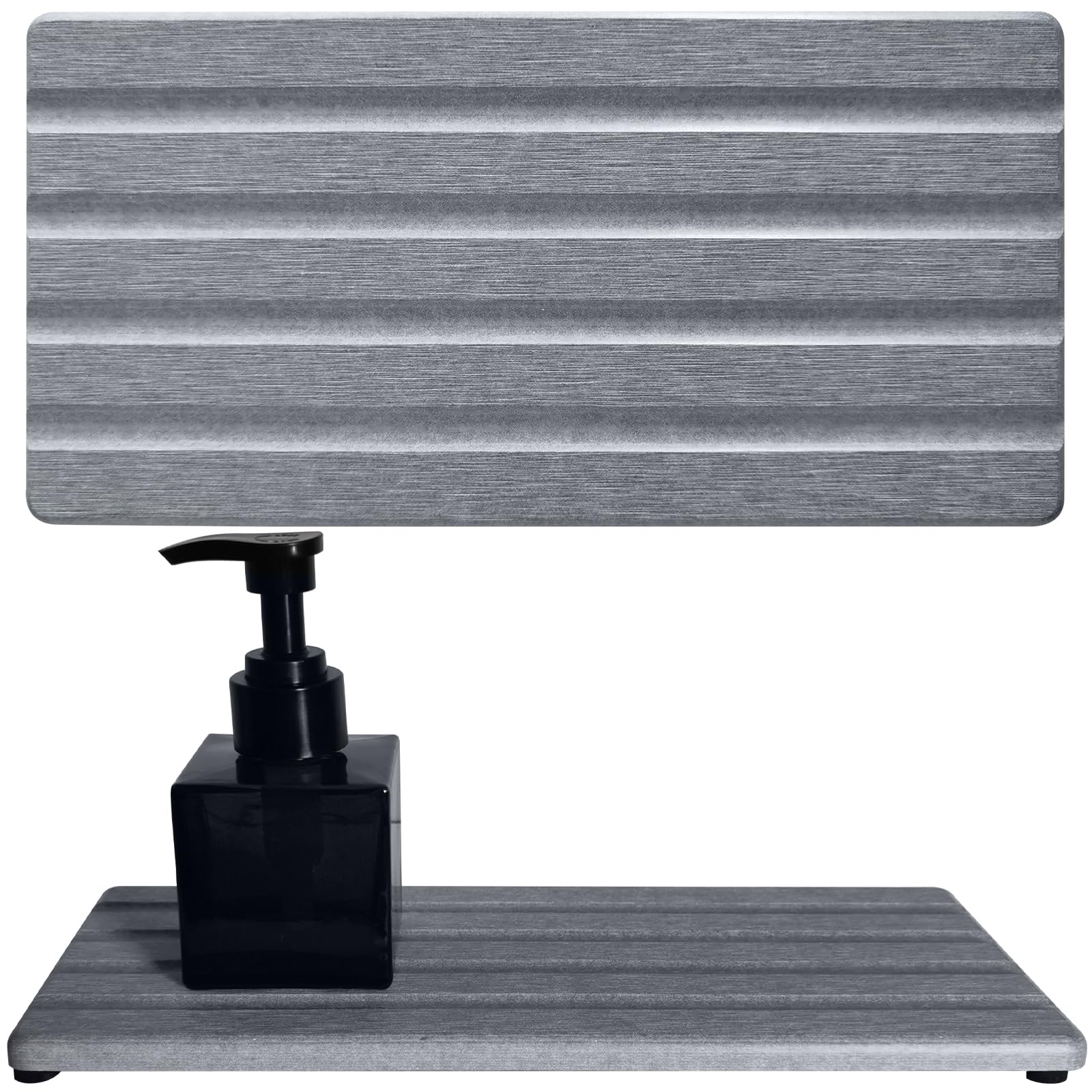 Diatomite Soap Dish Holder Water Absorbing Stone Tray Bathroom Countertop