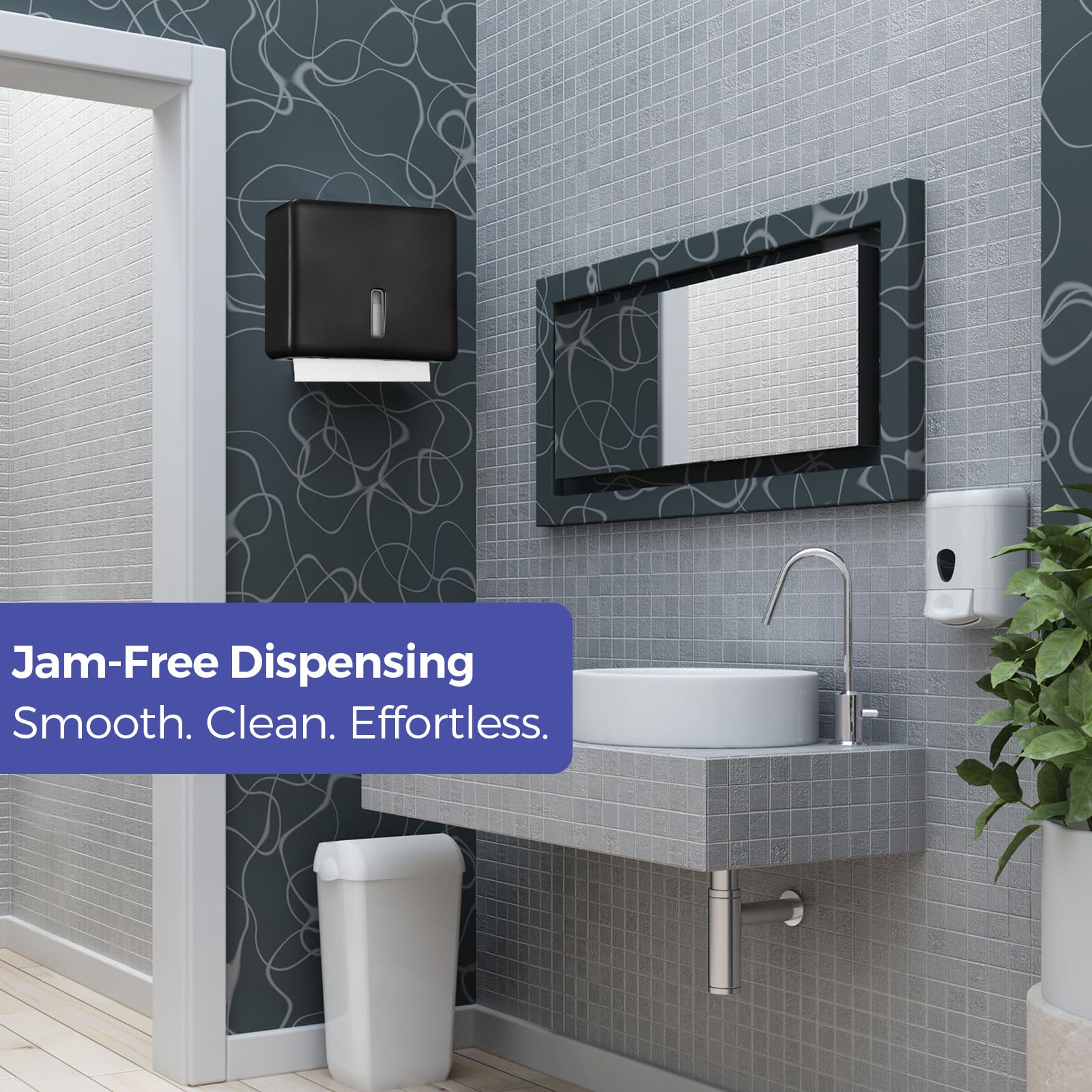 Multifold Paper Towel Dispenser Wall Mount