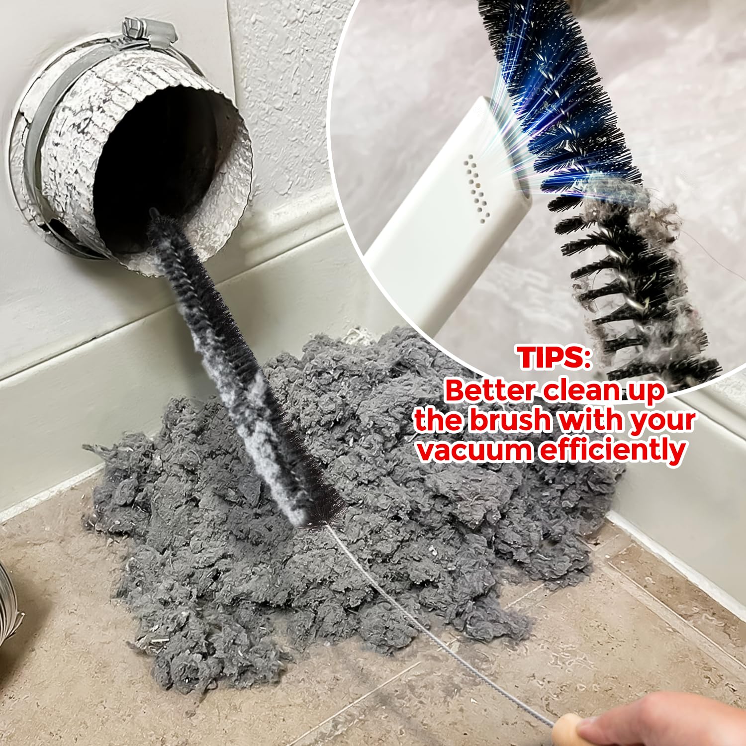 Dryer Vent Cleaner Kit