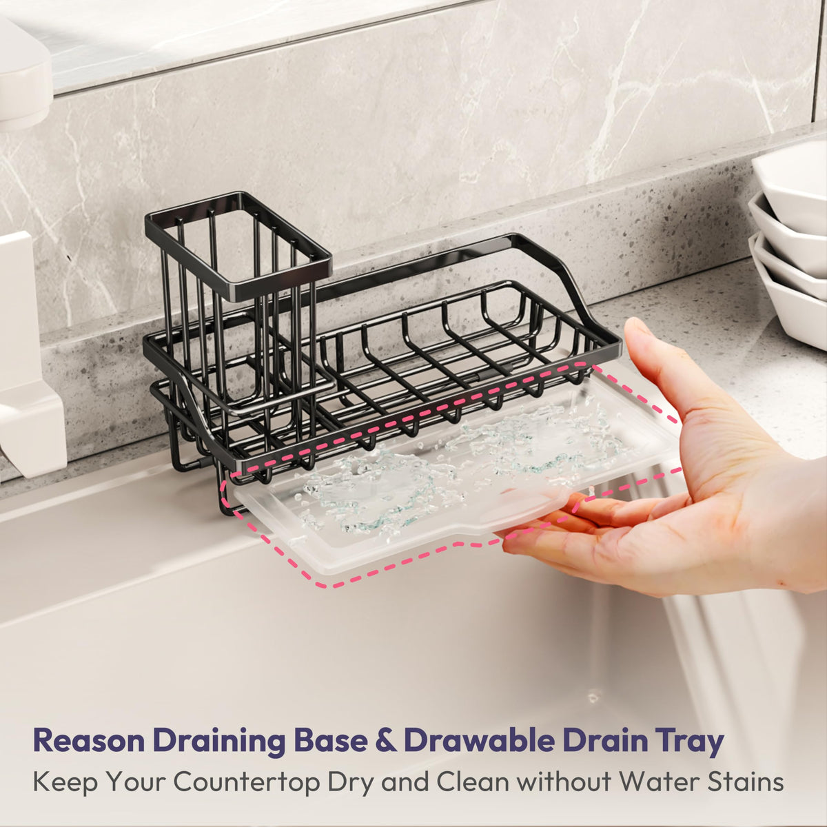 Sink Caddy Sponge Holder